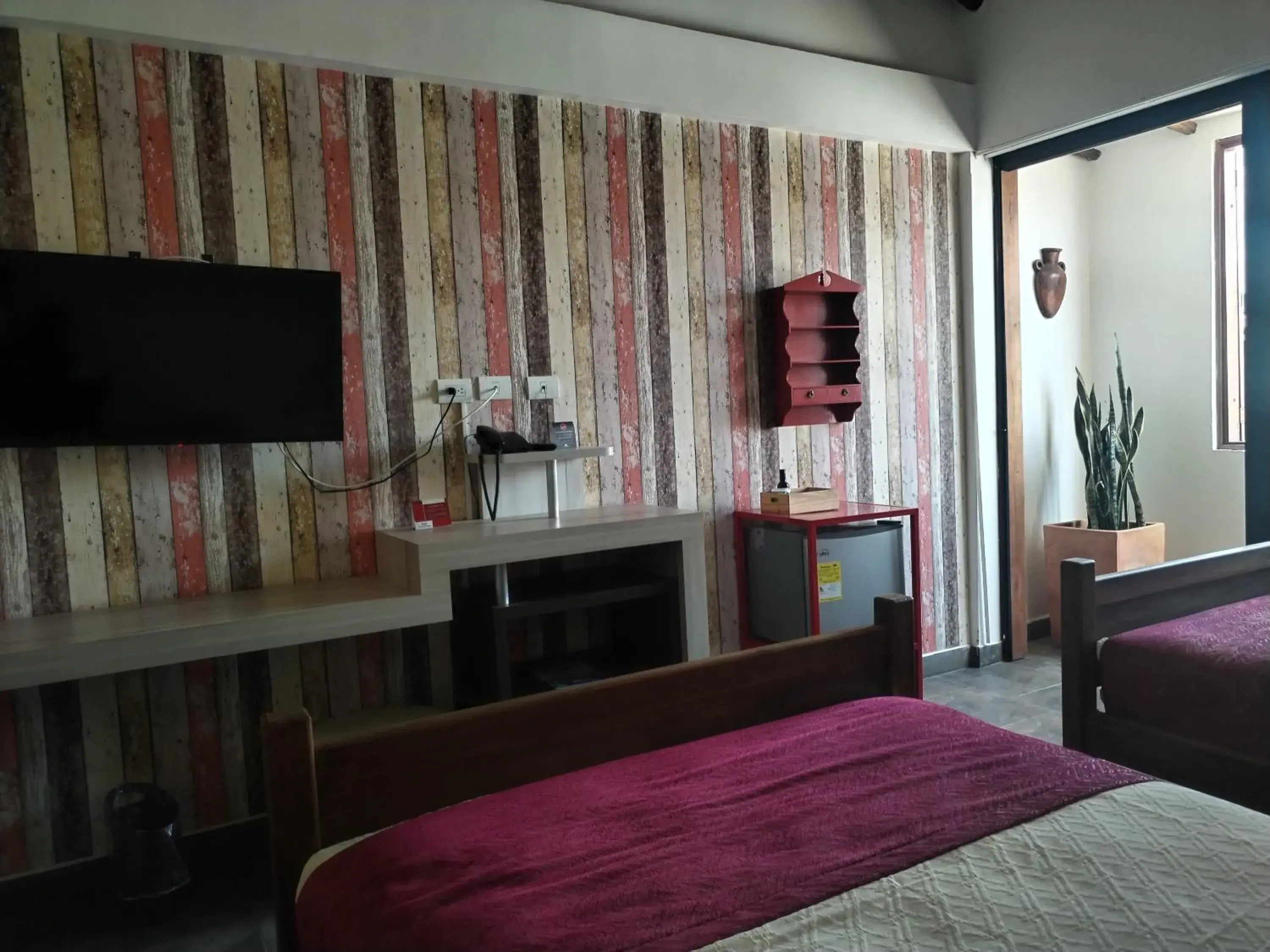 Bed in Hotel Capitan Ricaurte Bed in Hotel Capitan Ricaurte