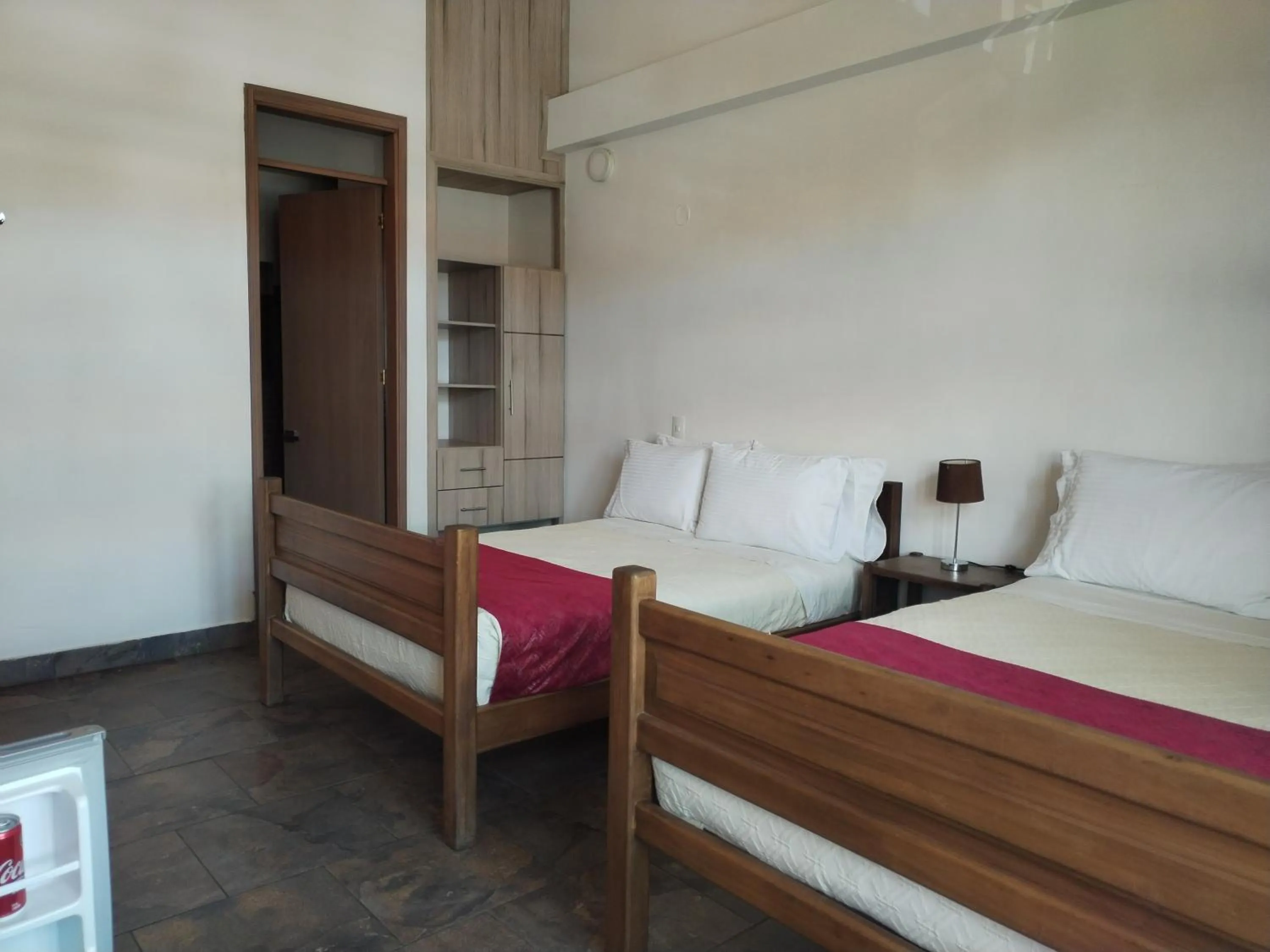 Decorative detail, Bed in Hotel Capitan Ricaurte