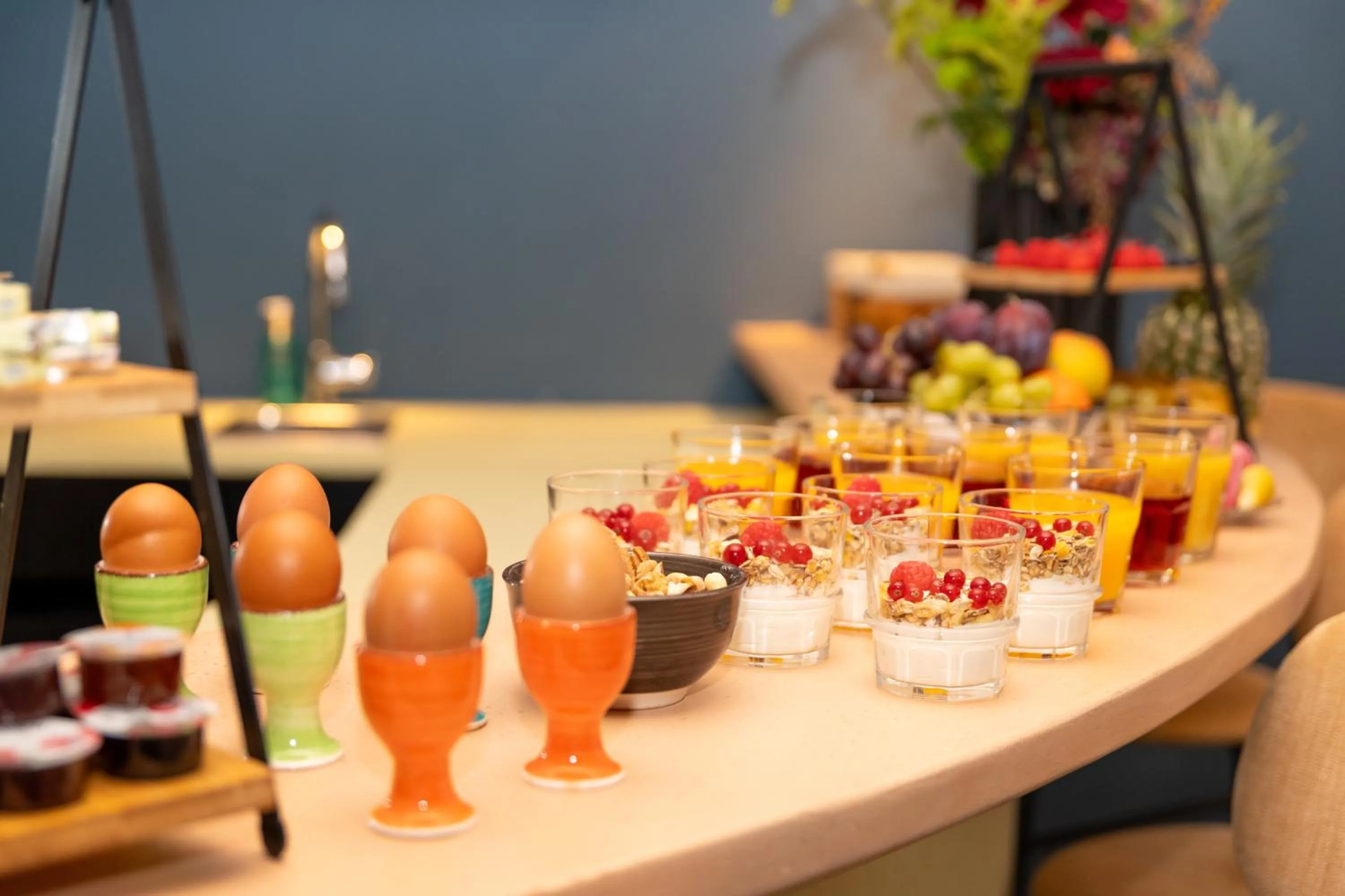 Continental breakfast in P6 Antwerp