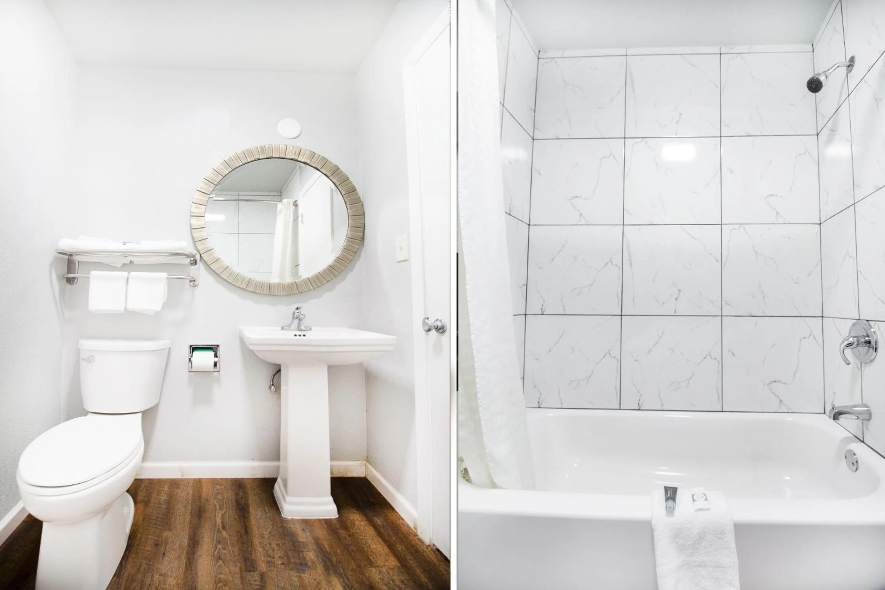 Bathroom in OYO Hotel McAlester OK S Main St