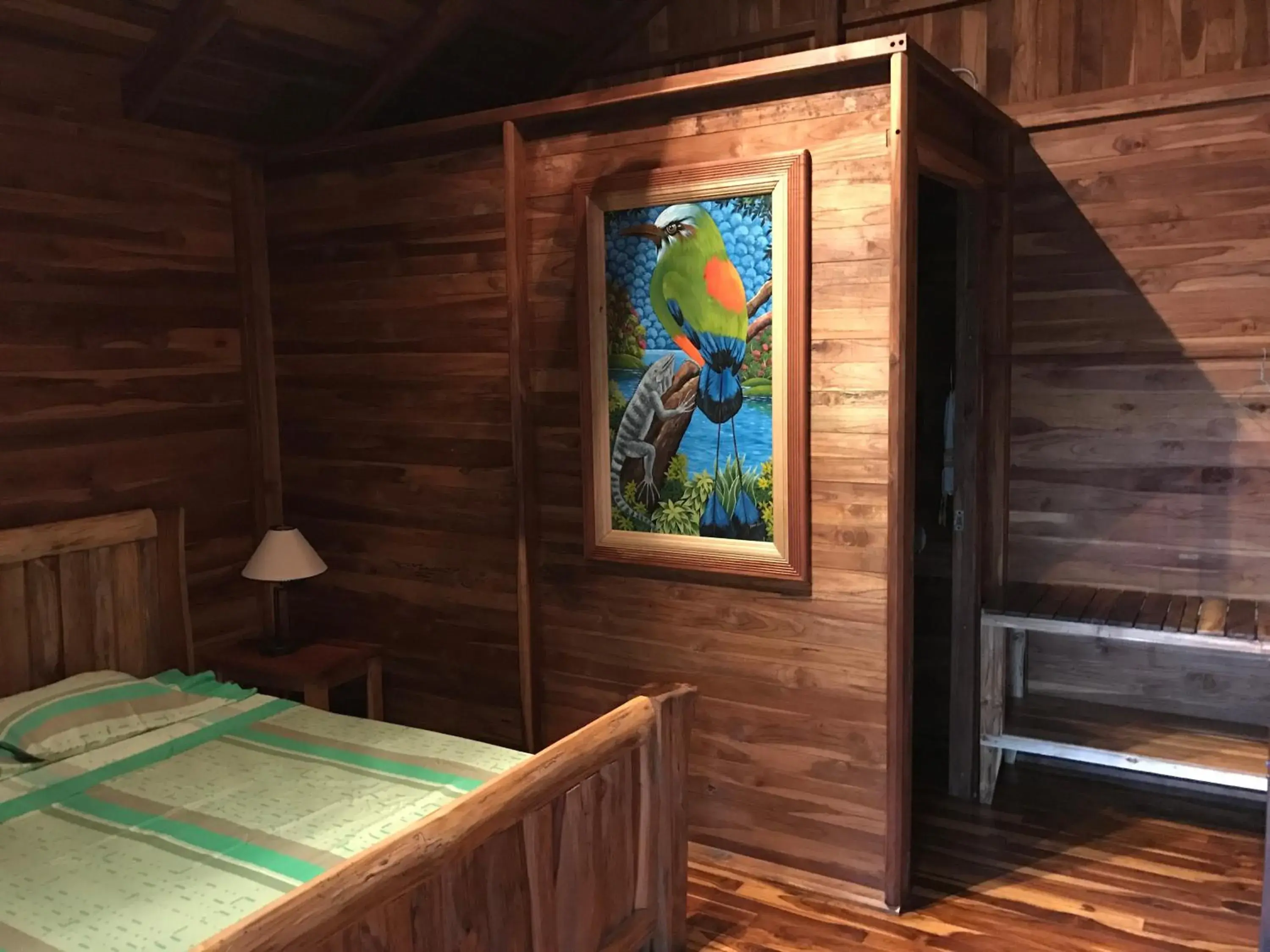 Double Room with Private Bathroom in Hotel Cabañas La Teca Double Room with Private Bathroom in Hotel Cabañas La Teca