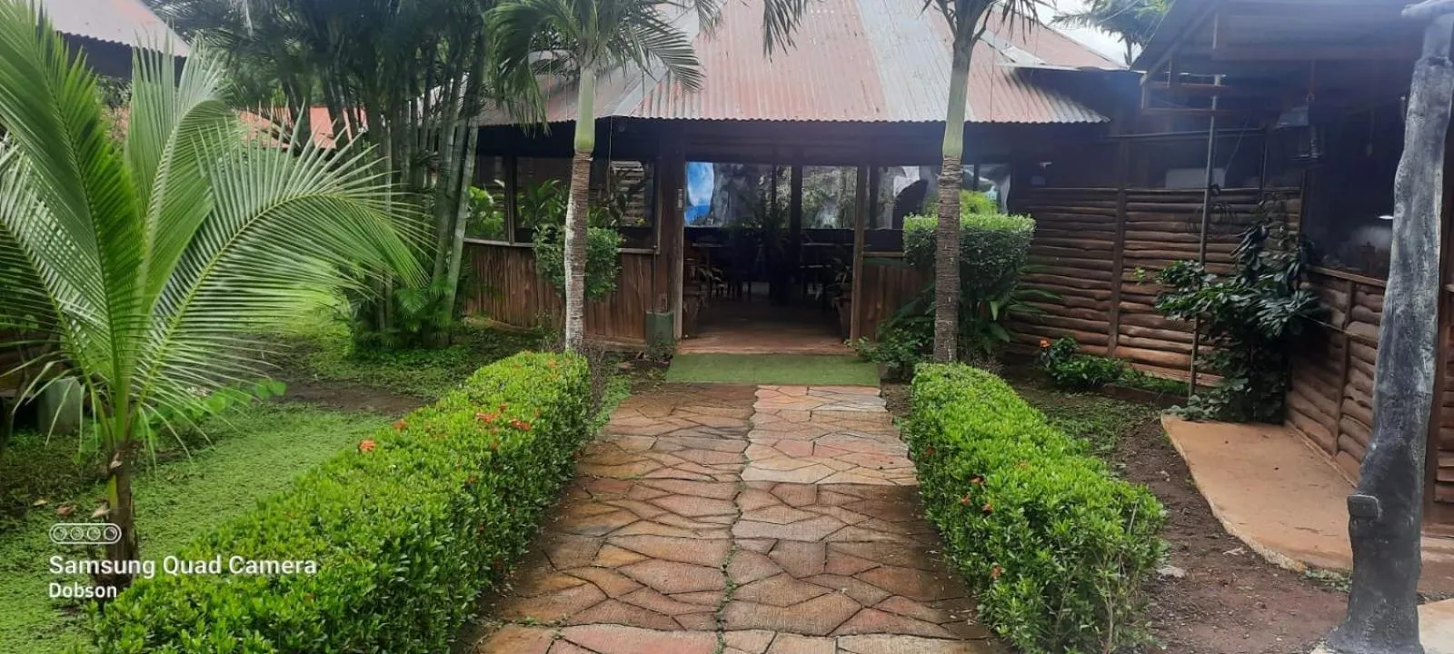 Garden in Hotel Cabañas La Teca