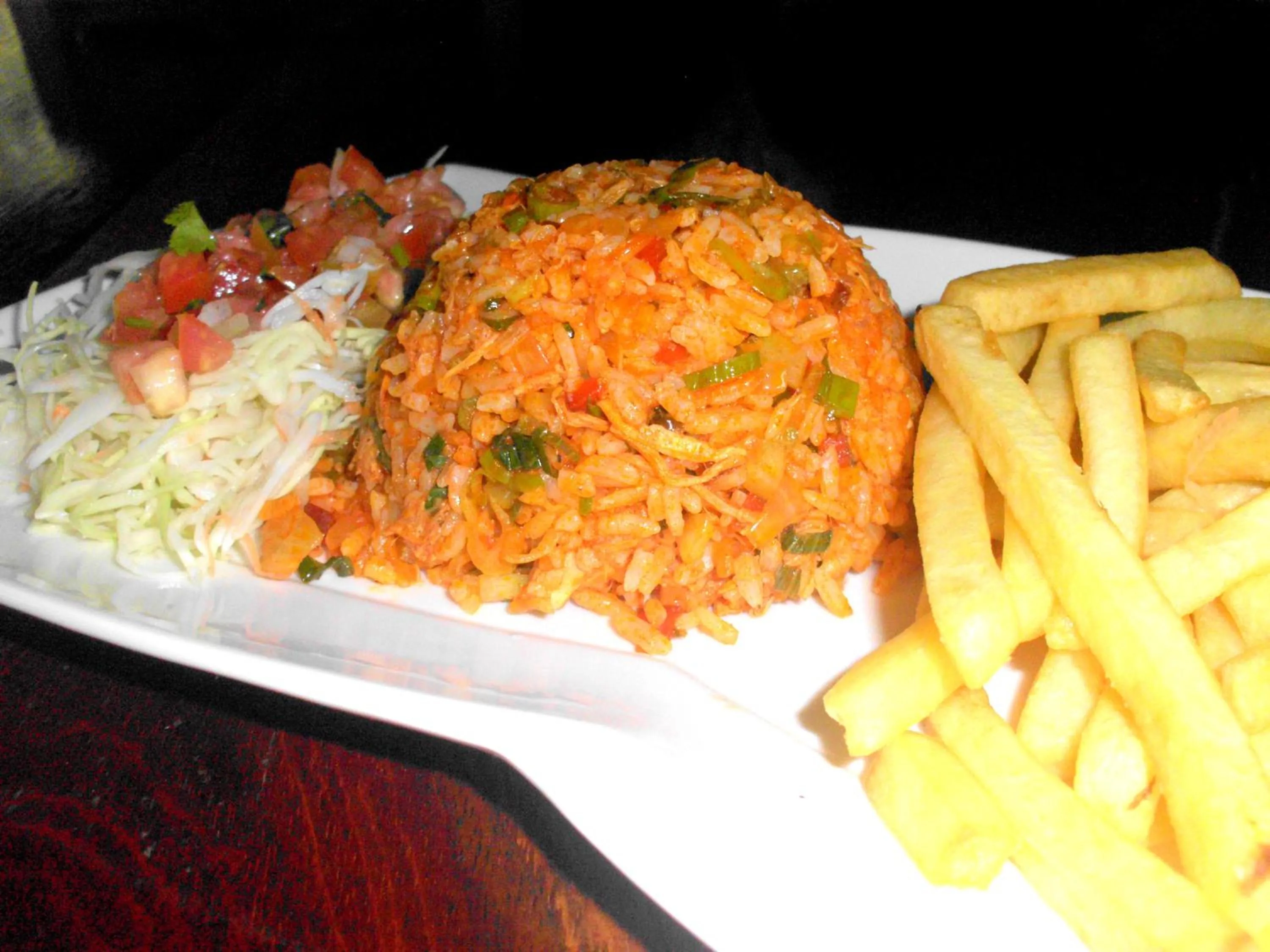 Food close-up in Hotel Cabañas La Teca