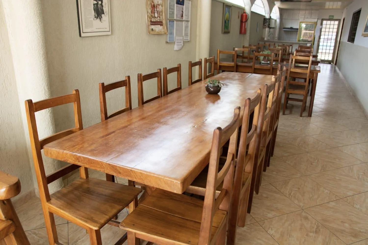Dining area in Pousada Jesus De Nazare