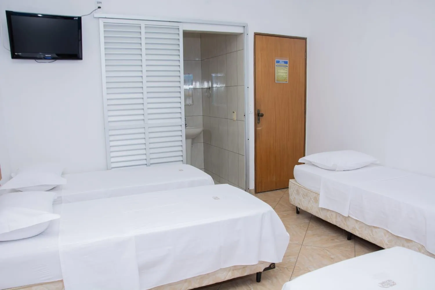 Bed in Pousada Jesus De Nazare