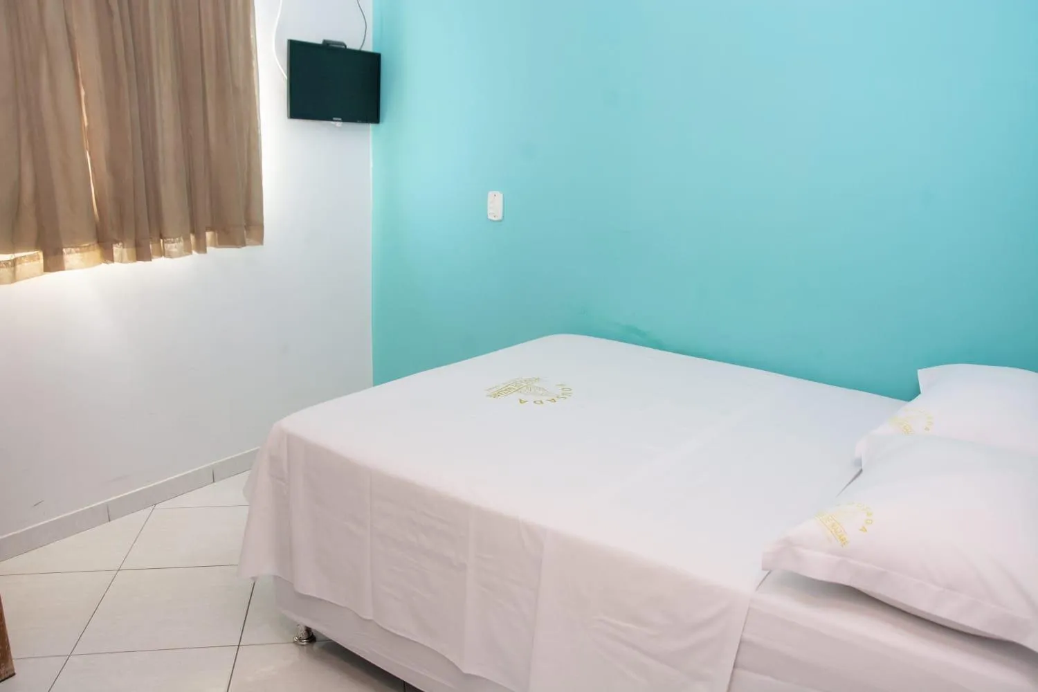 Bed in Pousada Jesus De Nazare