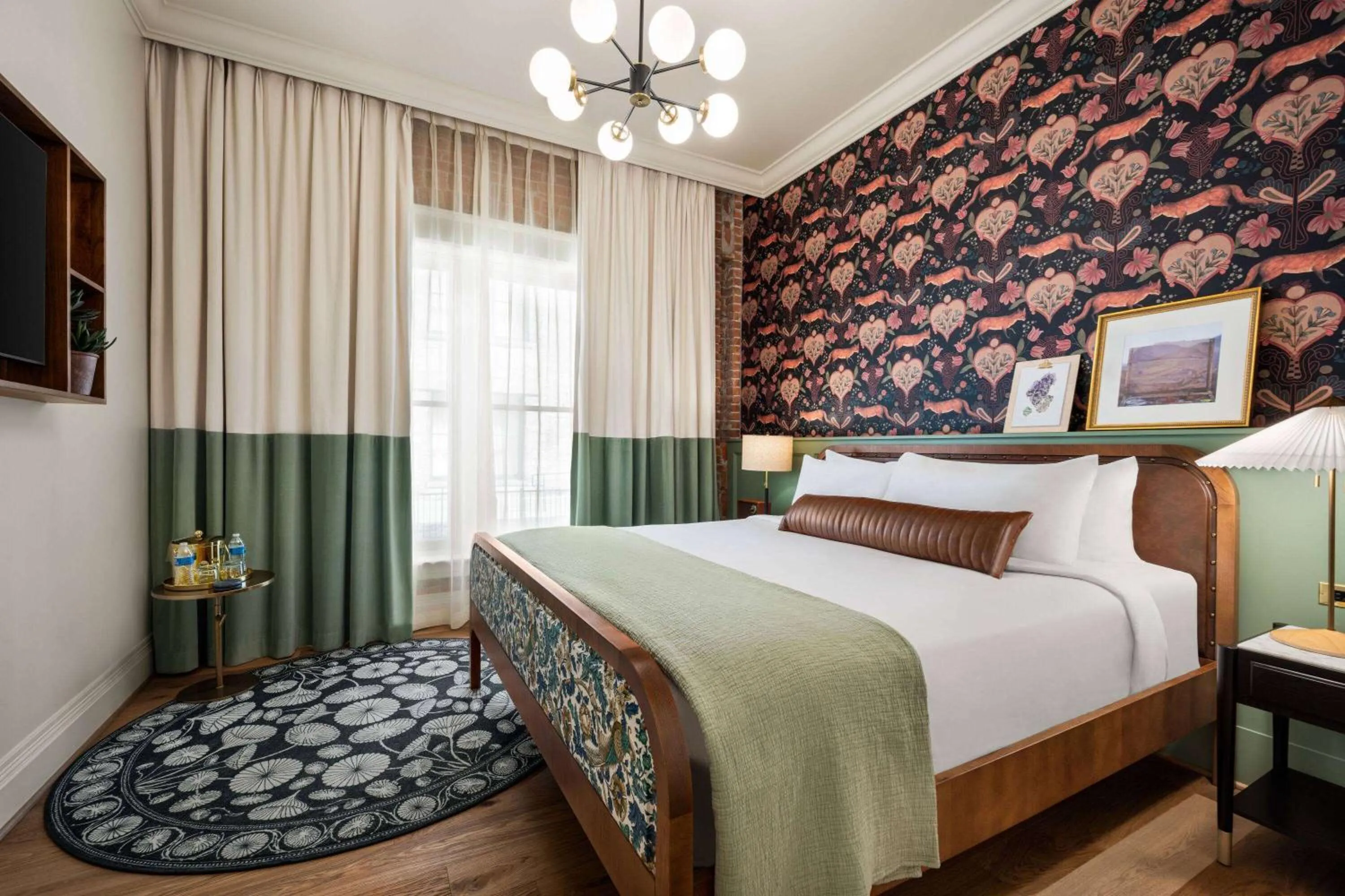 Photo of the whole room, Bed in The Mining Exchange