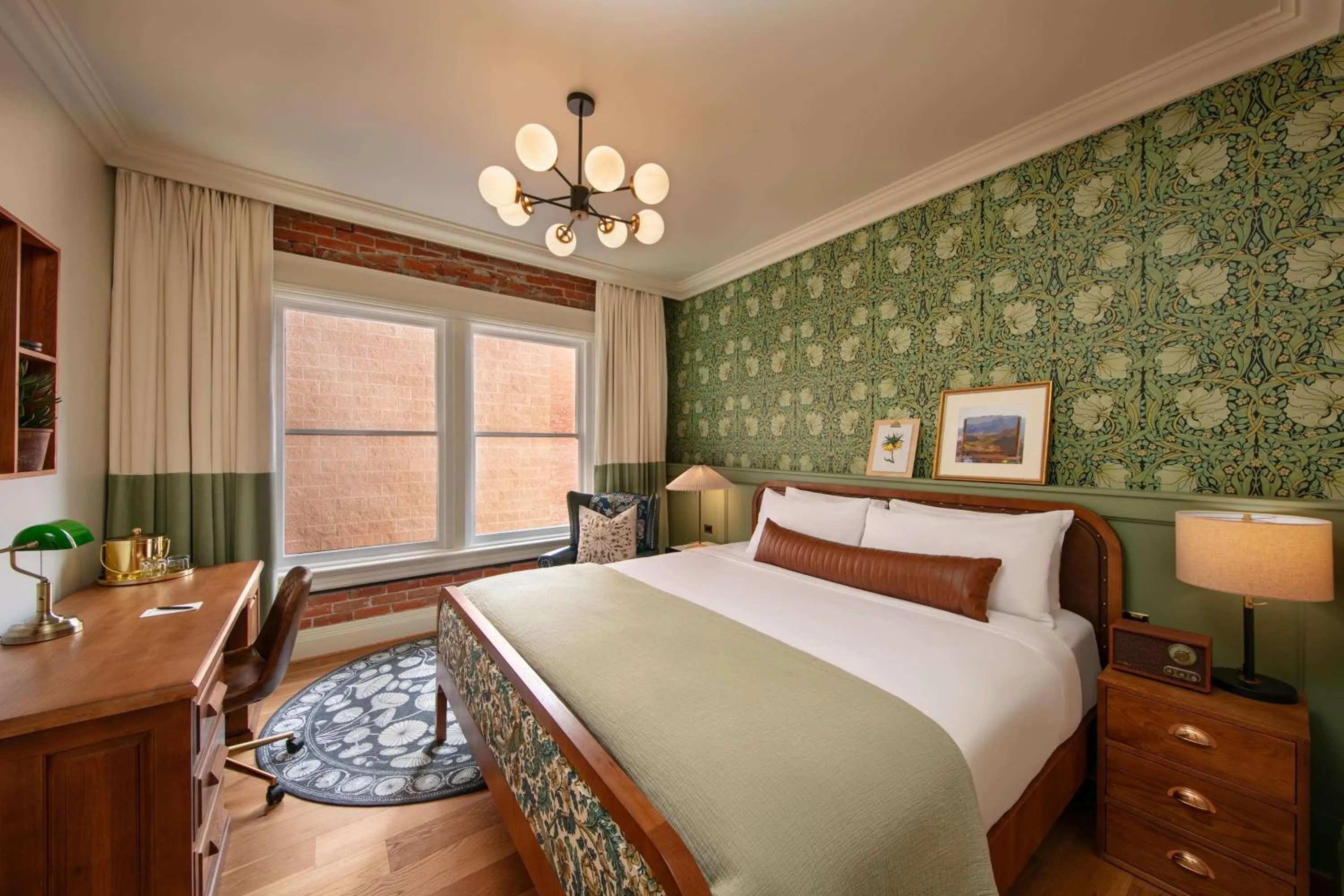 Photo of the whole room, Bed in The Mining Exchange