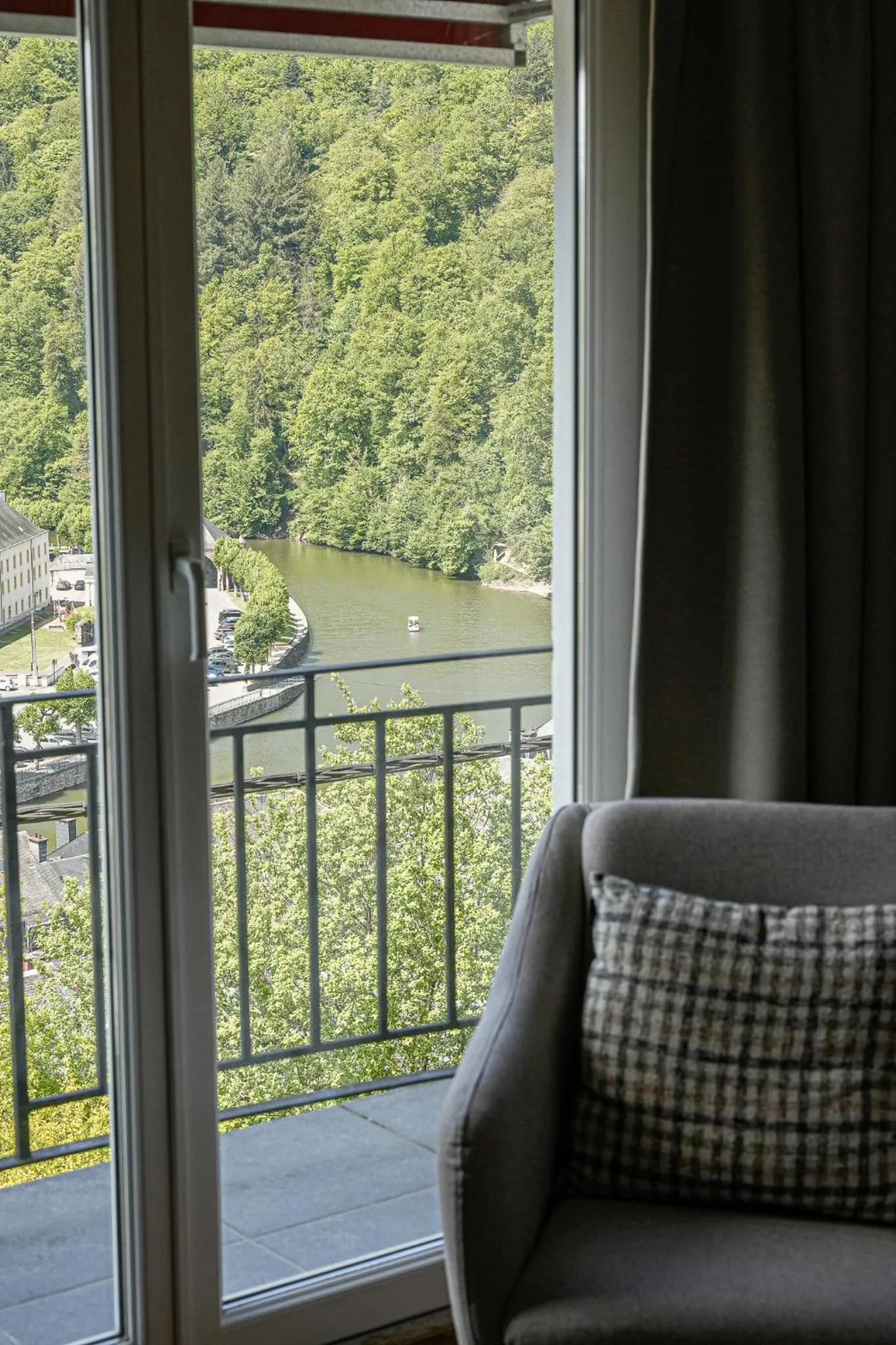 River view in Hôtel Panorama - Vue exceptionnelle sur la Semois
