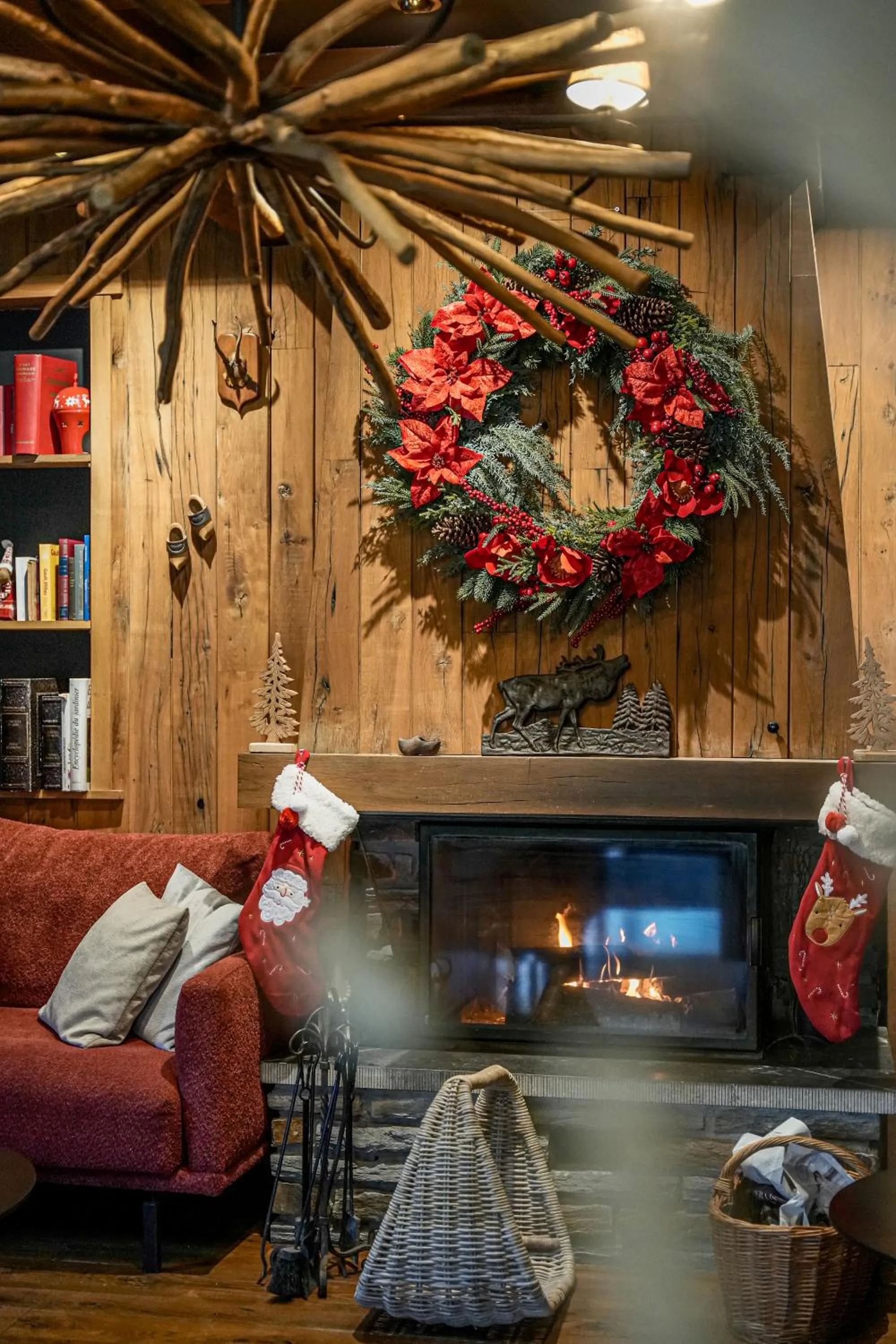 Living room in Hôtel Panorama - Vue exceptionnelle sur la Semois