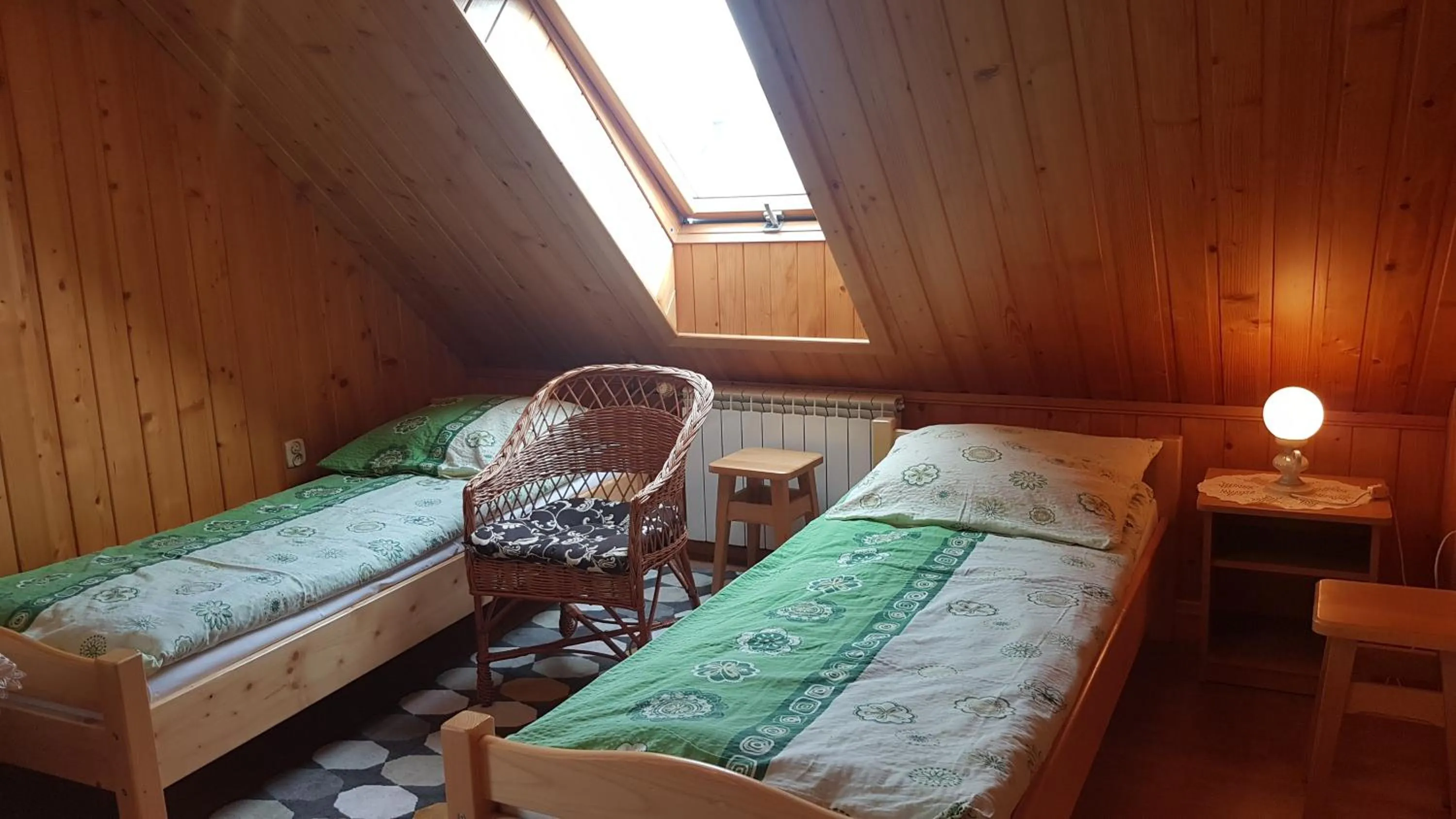 Bed in Pokoje Gościnne u Cześka