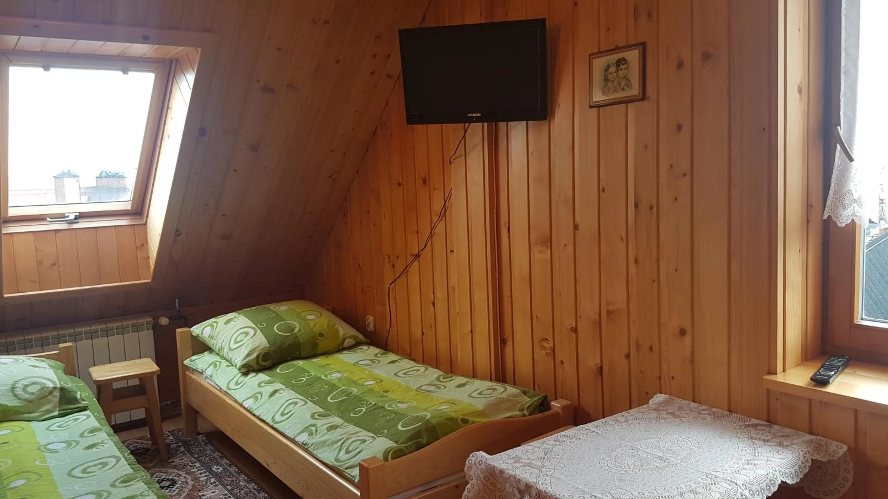 Bed in Pokoje Gościnne u Cześka