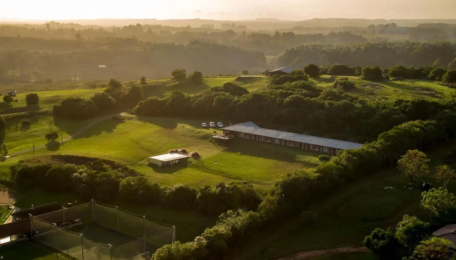 Property building in Hostería La Bordona