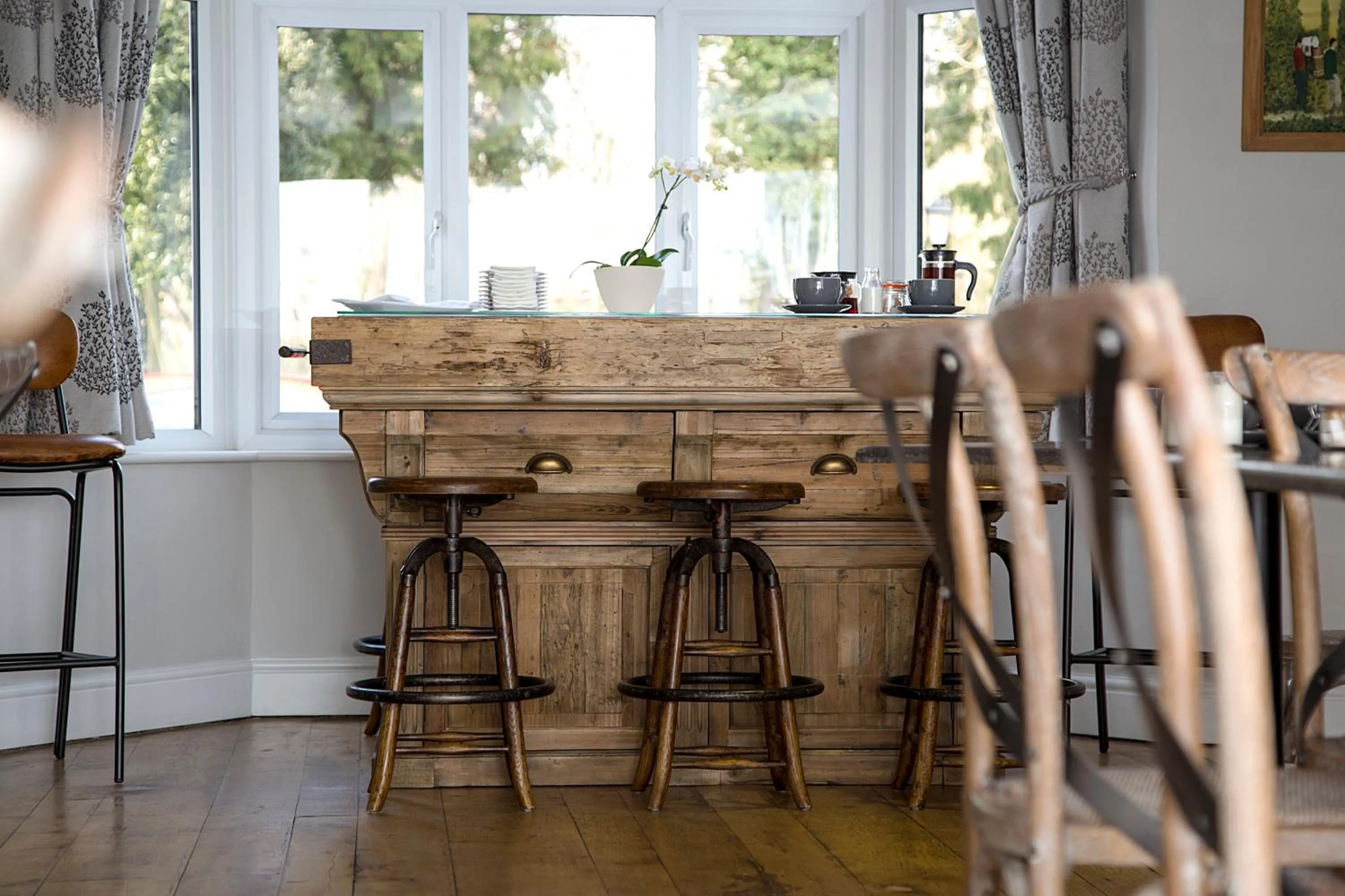 Dining area in The Maple Manor Hotel