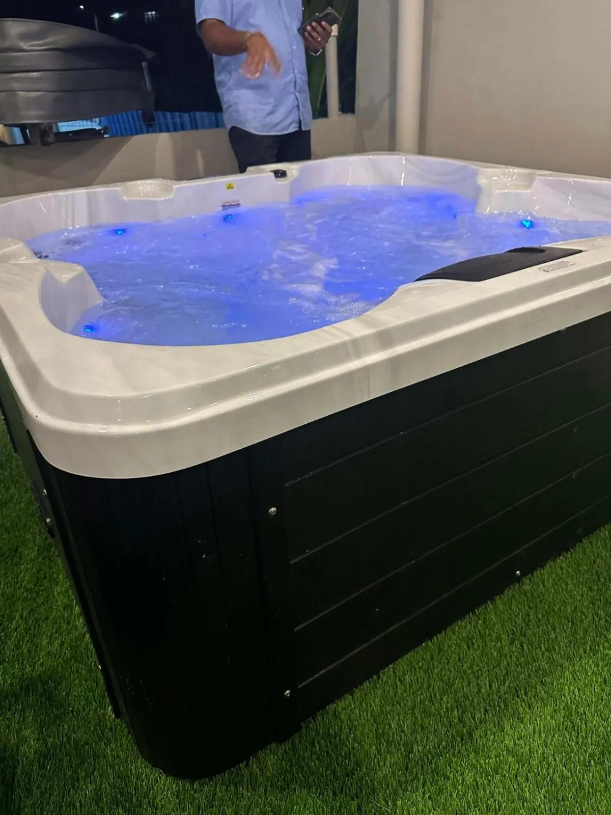 Hot Tub in Island Accommodation Suva Premier Hospitality