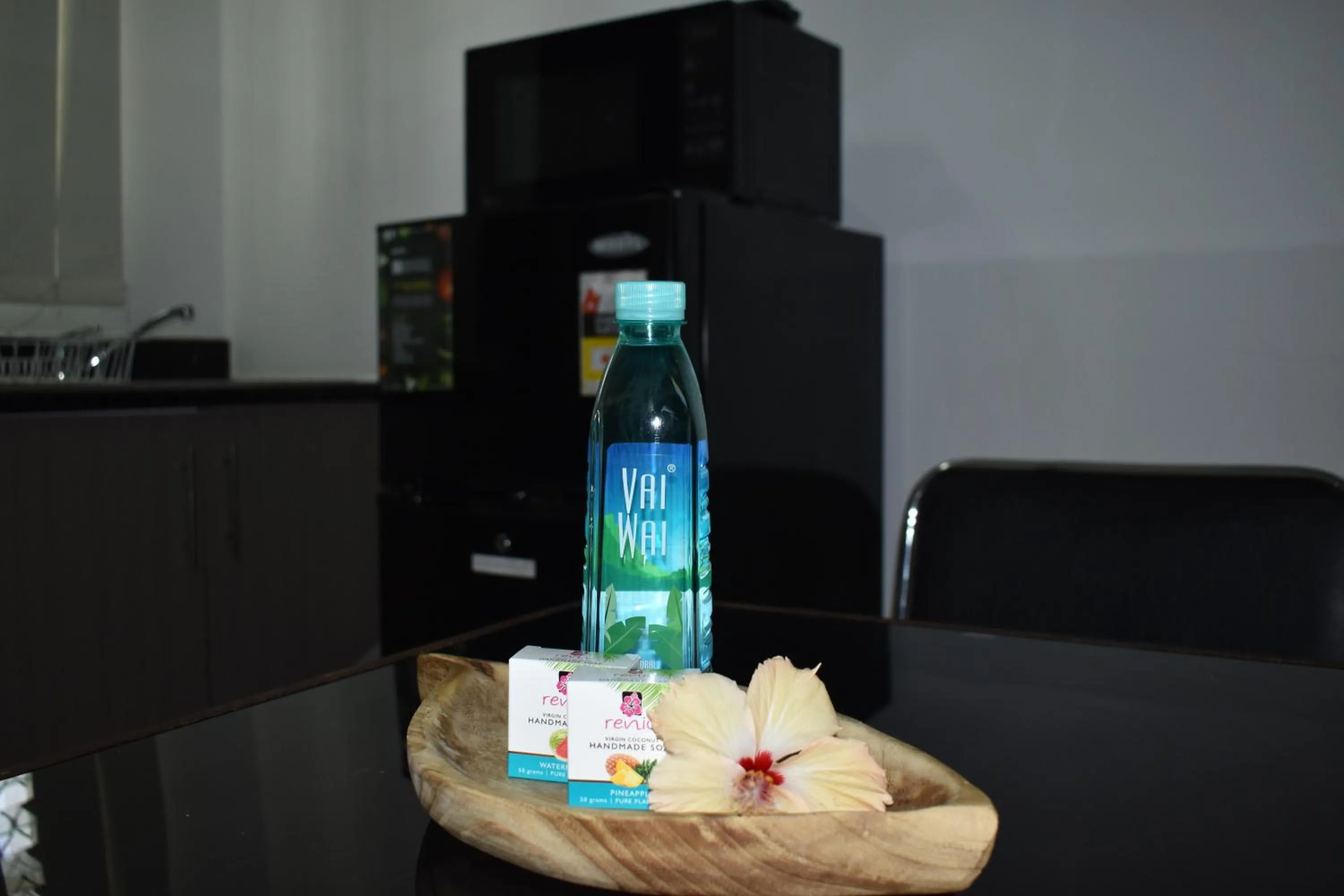 Kitchen or kitchenette in Island Accommodation Suva Premier Hospitality