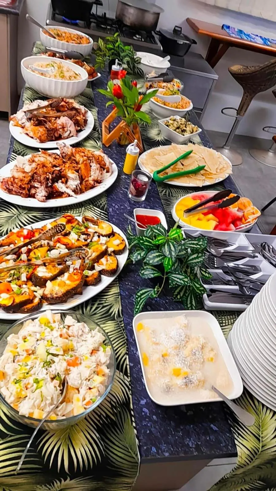 Breakfast in Island Accommodation Suva Premier Hospitality