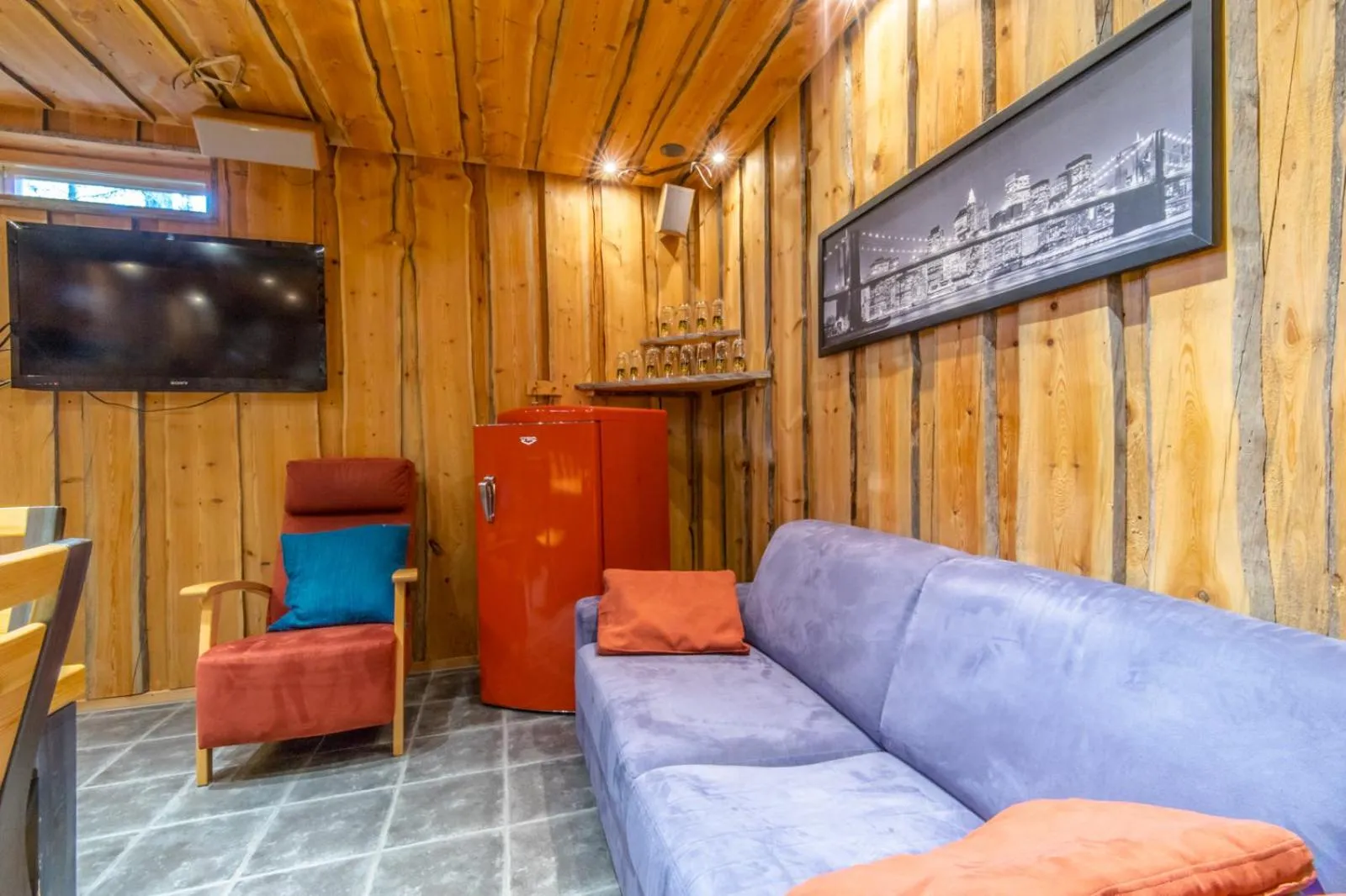 Communal lounge/ TV room in LeviDay 3&4