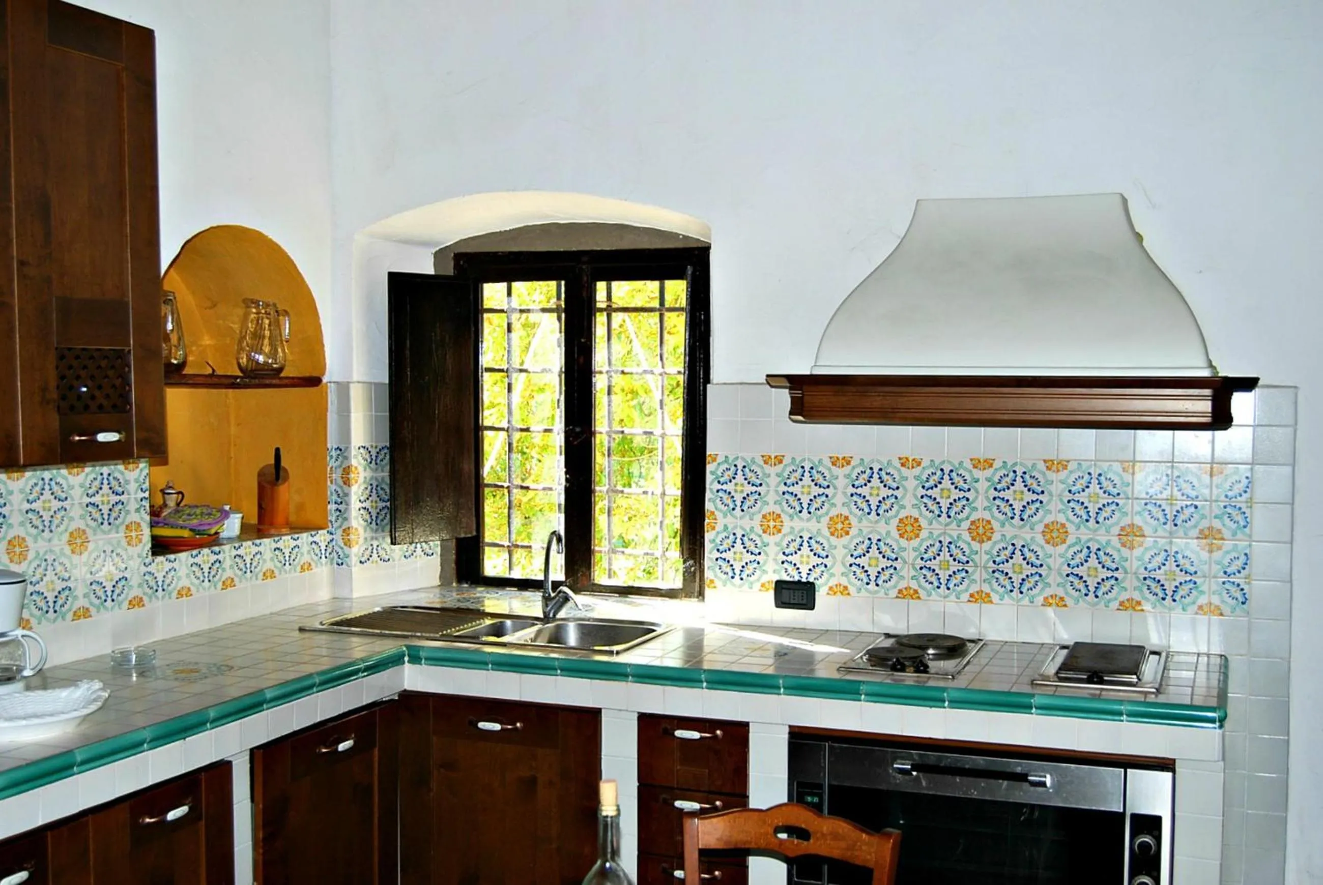Kitchen or kitchenette in Villa Marisel