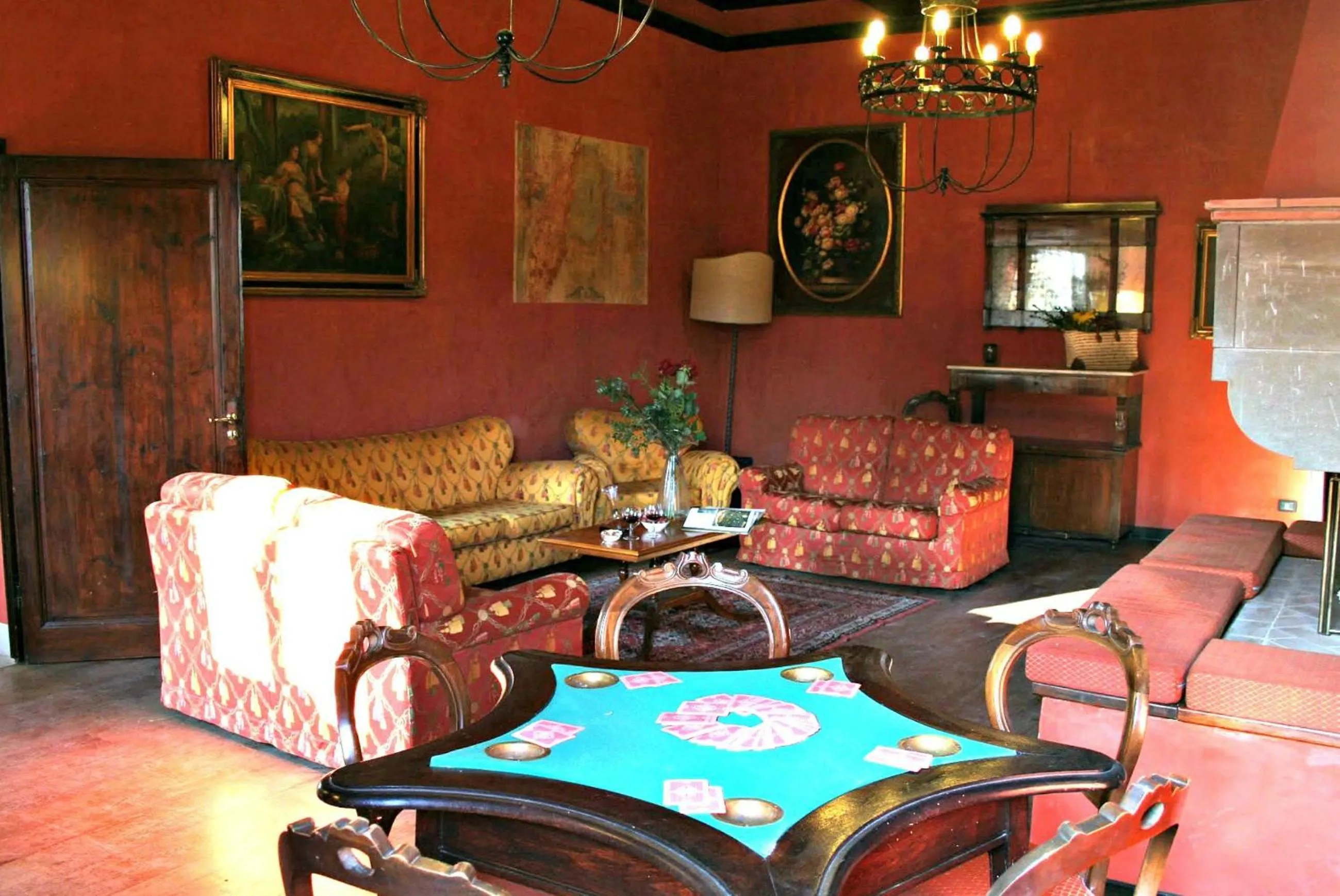 Living room in Villa Marisel
