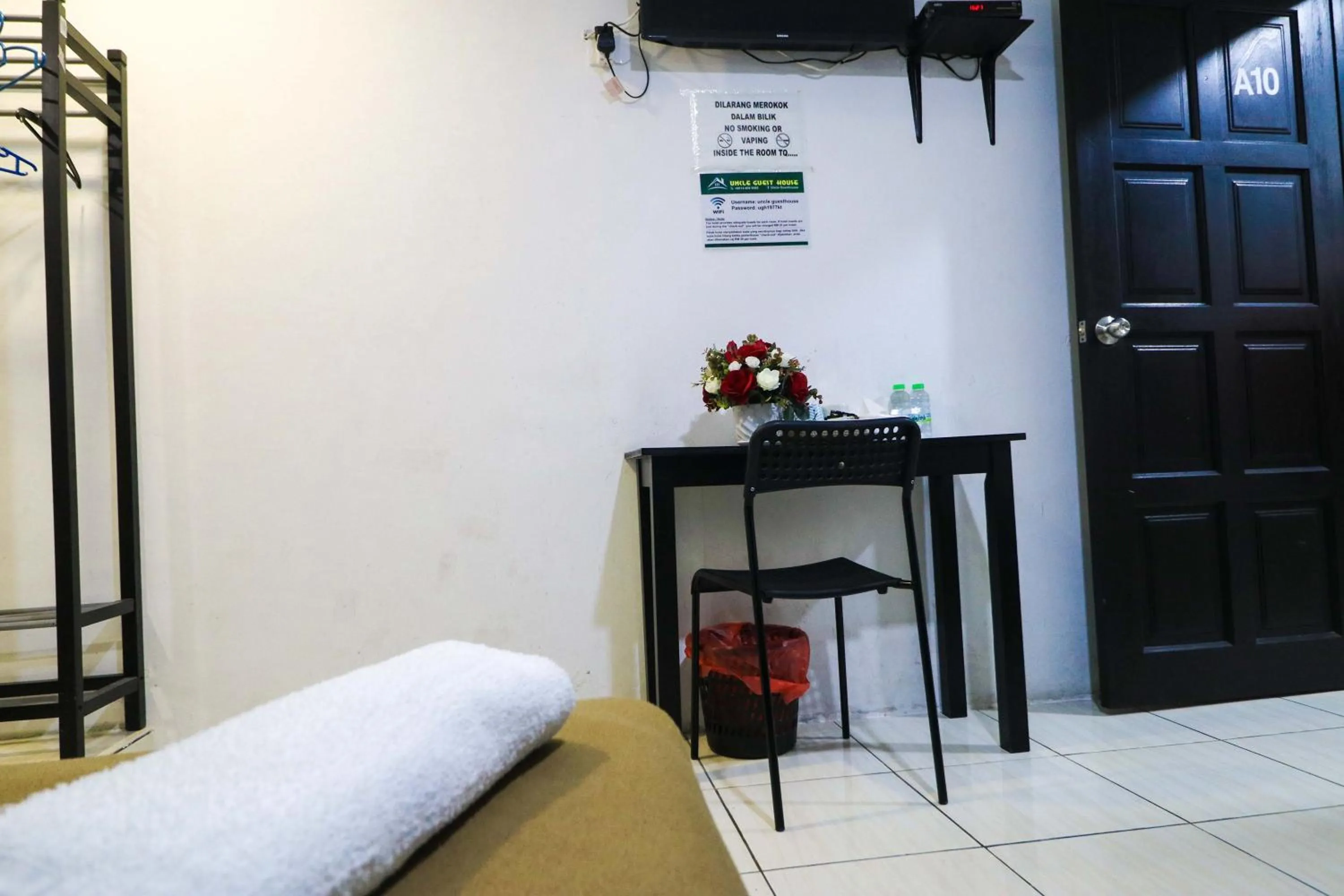 Bed in Uncle Guesthouse Kuala Terengganu