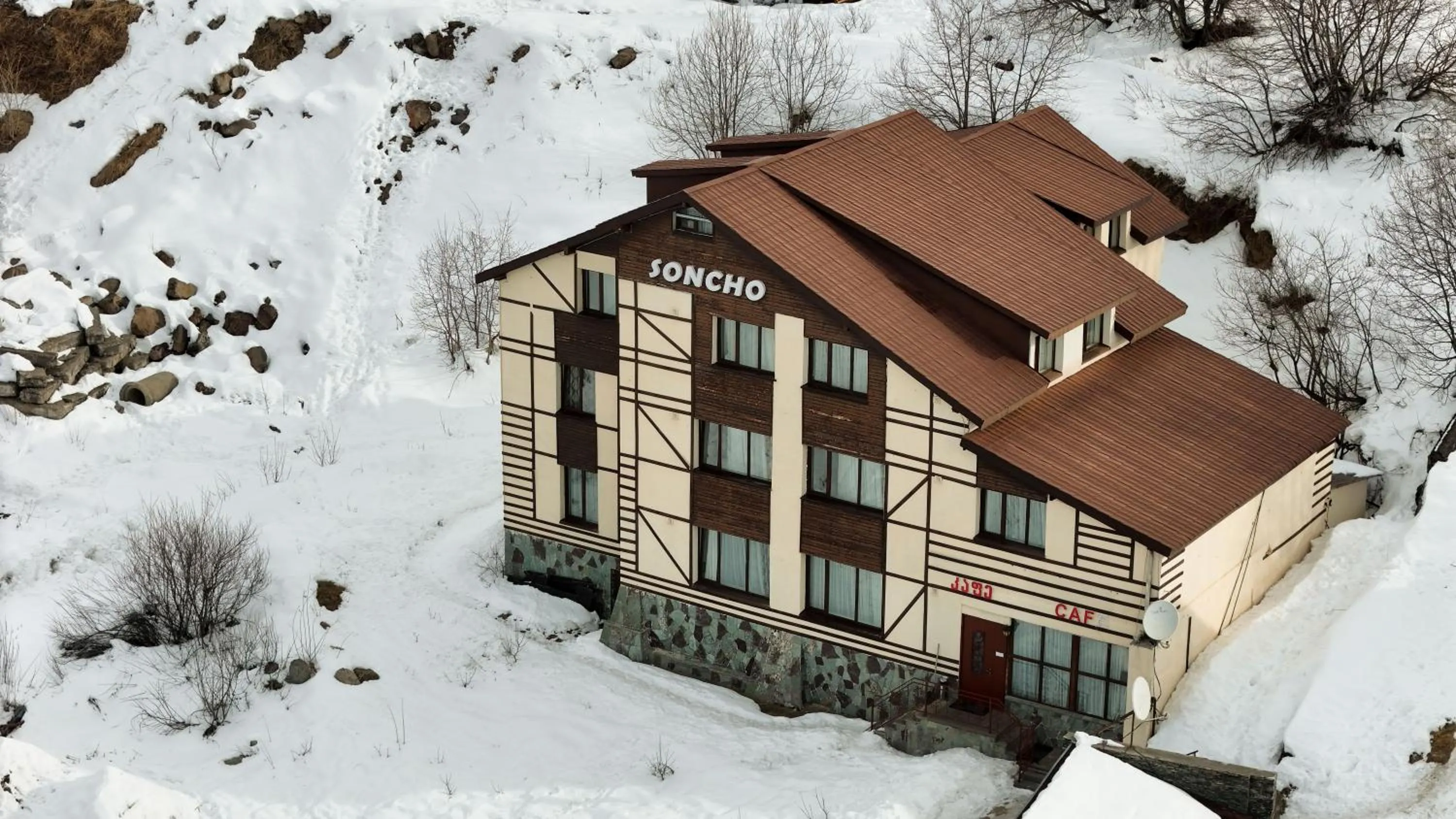 Property building in Soncho Gudauri