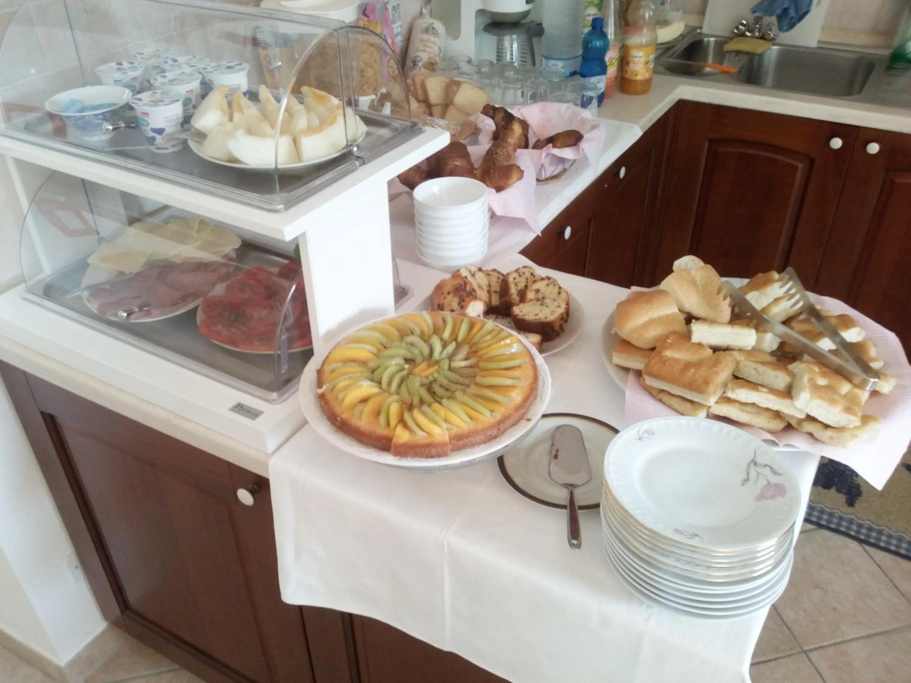 Food close-up in B&B Elfo degli Ulivi