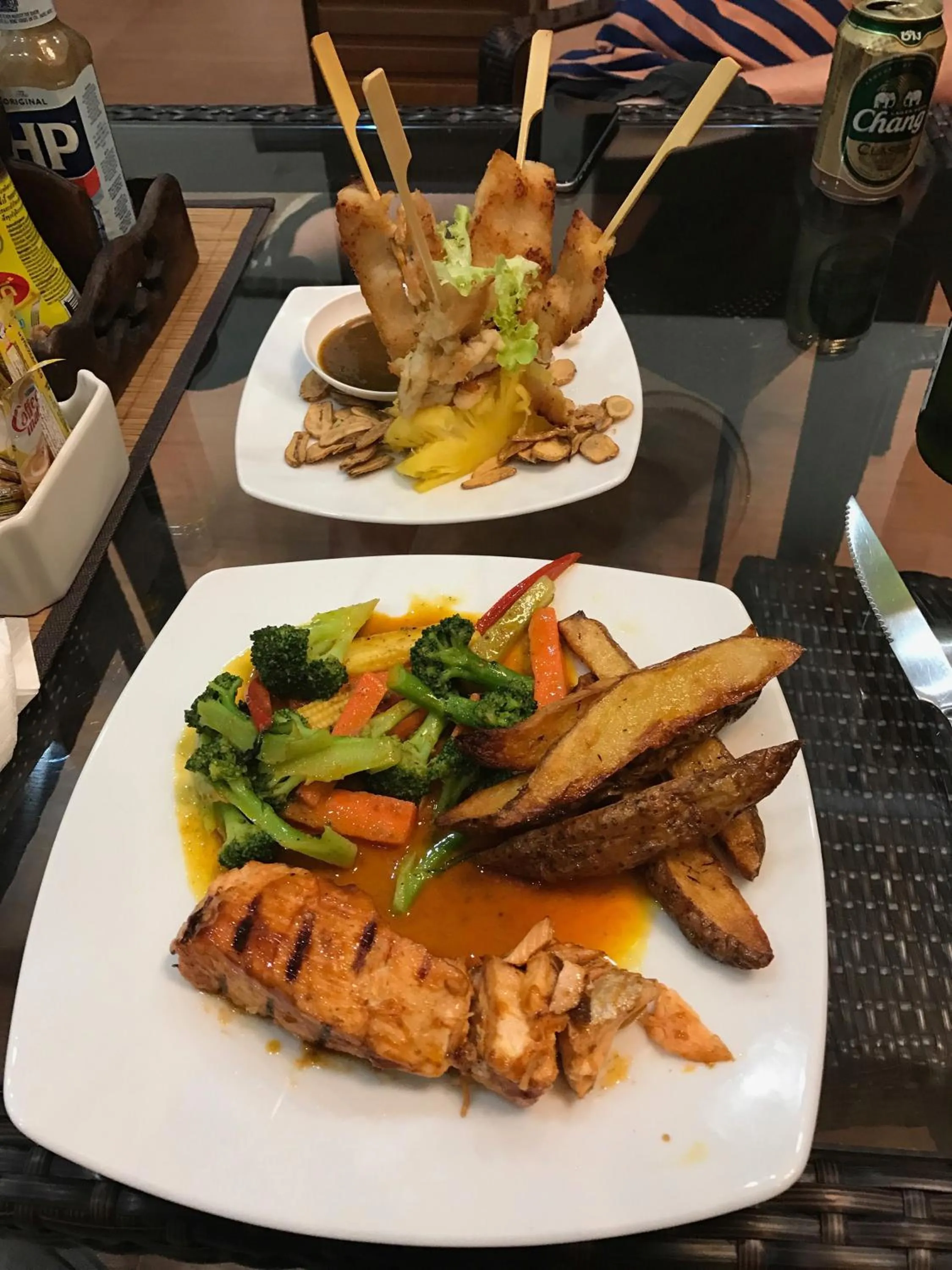 Food close-up in Exotic Fishing Thailand