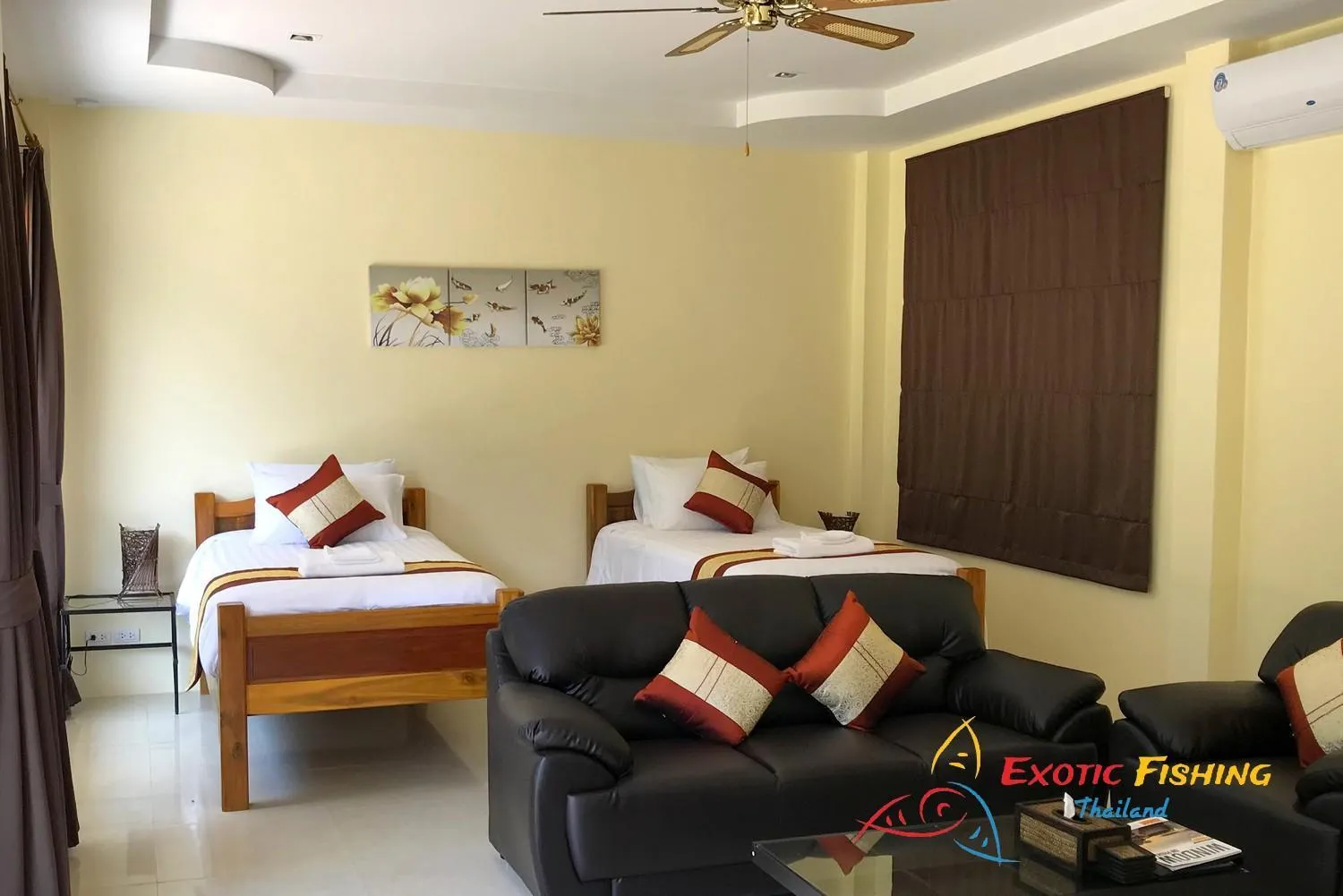 Photo of the whole room in Exotic Fishing Thailand