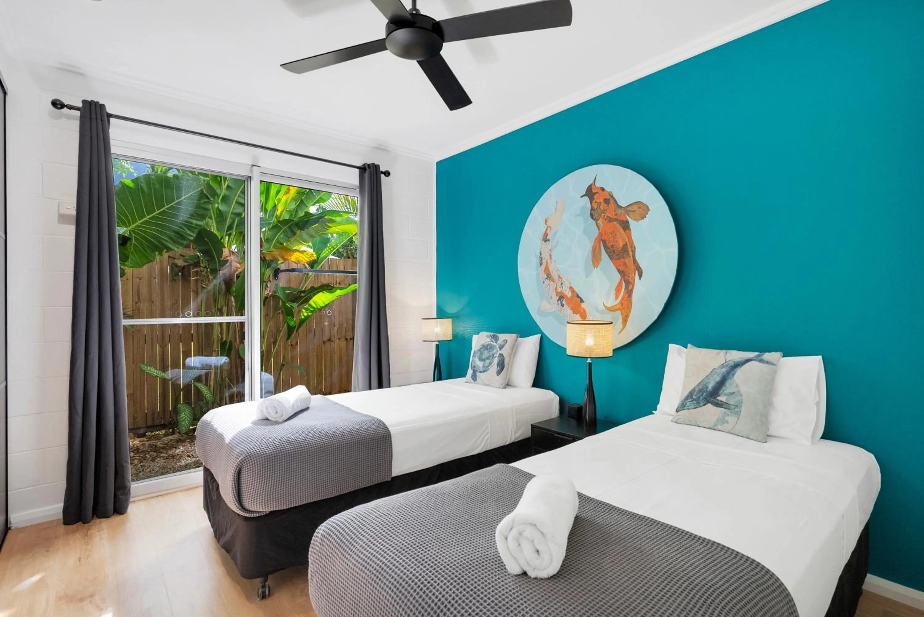 Bedroom, Bed in The Palms At Palm Cove