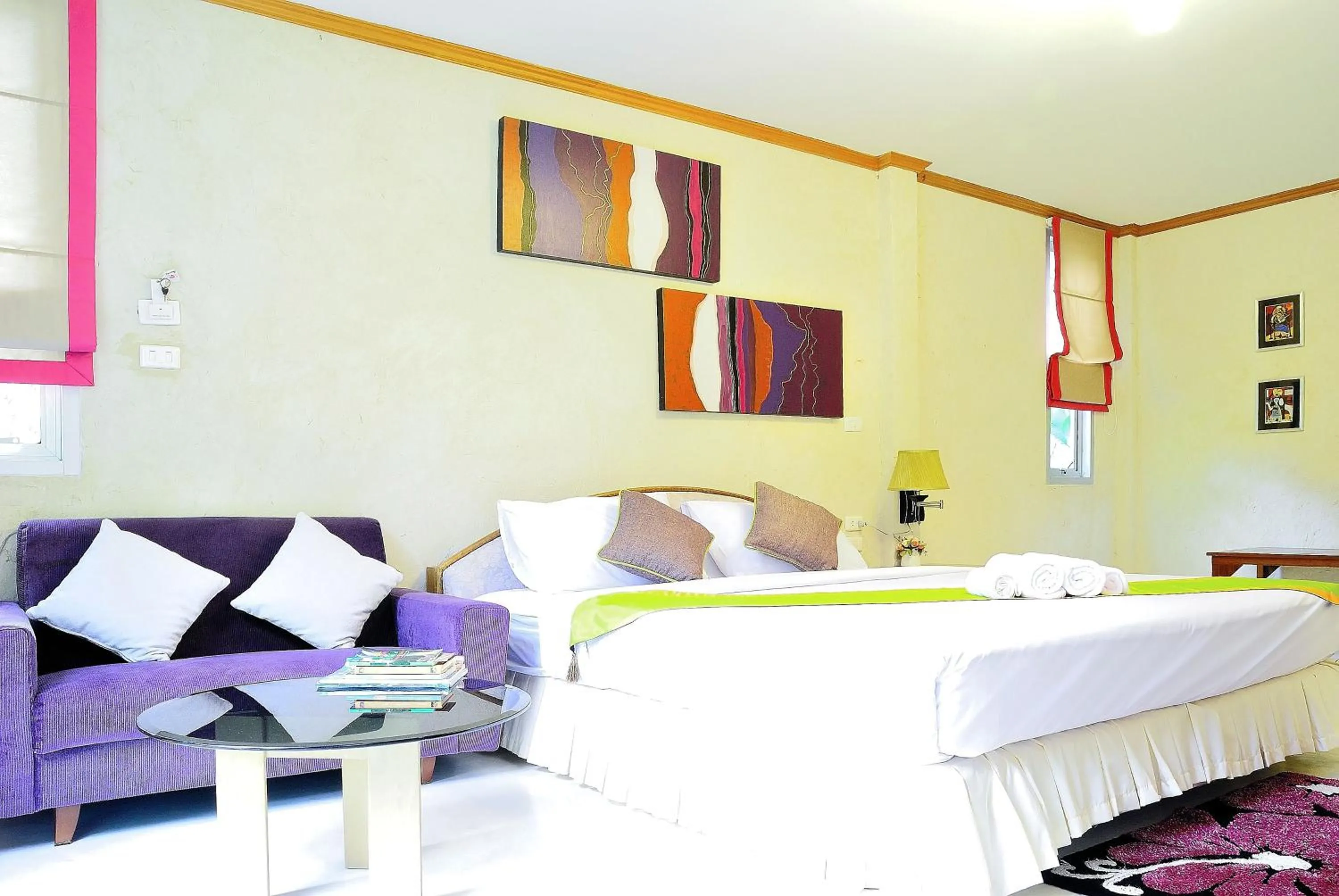 Bedroom, Bed in Moosiyard Hometel Khaoyai