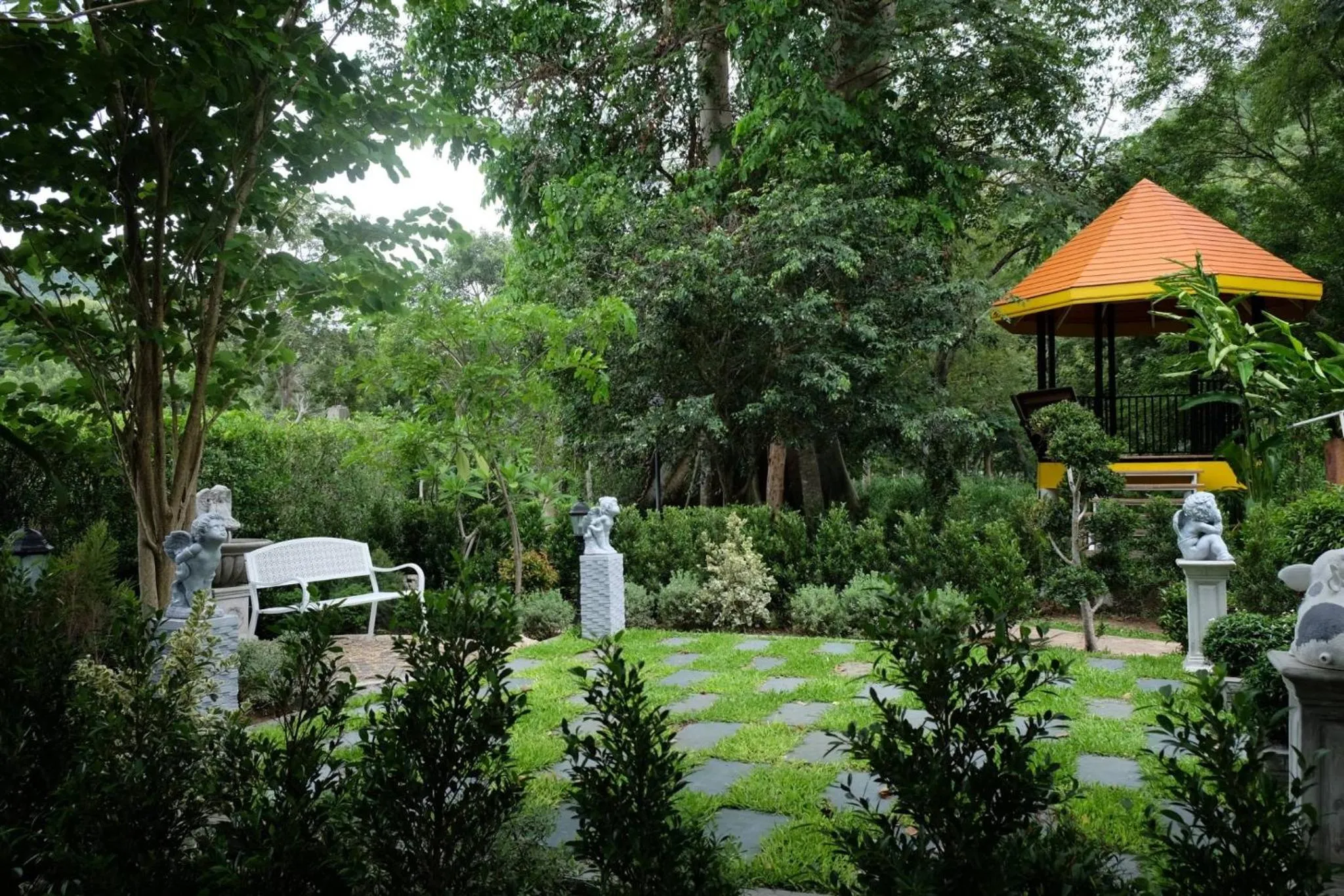 Garden in Moosiyard Hometel Khaoyai