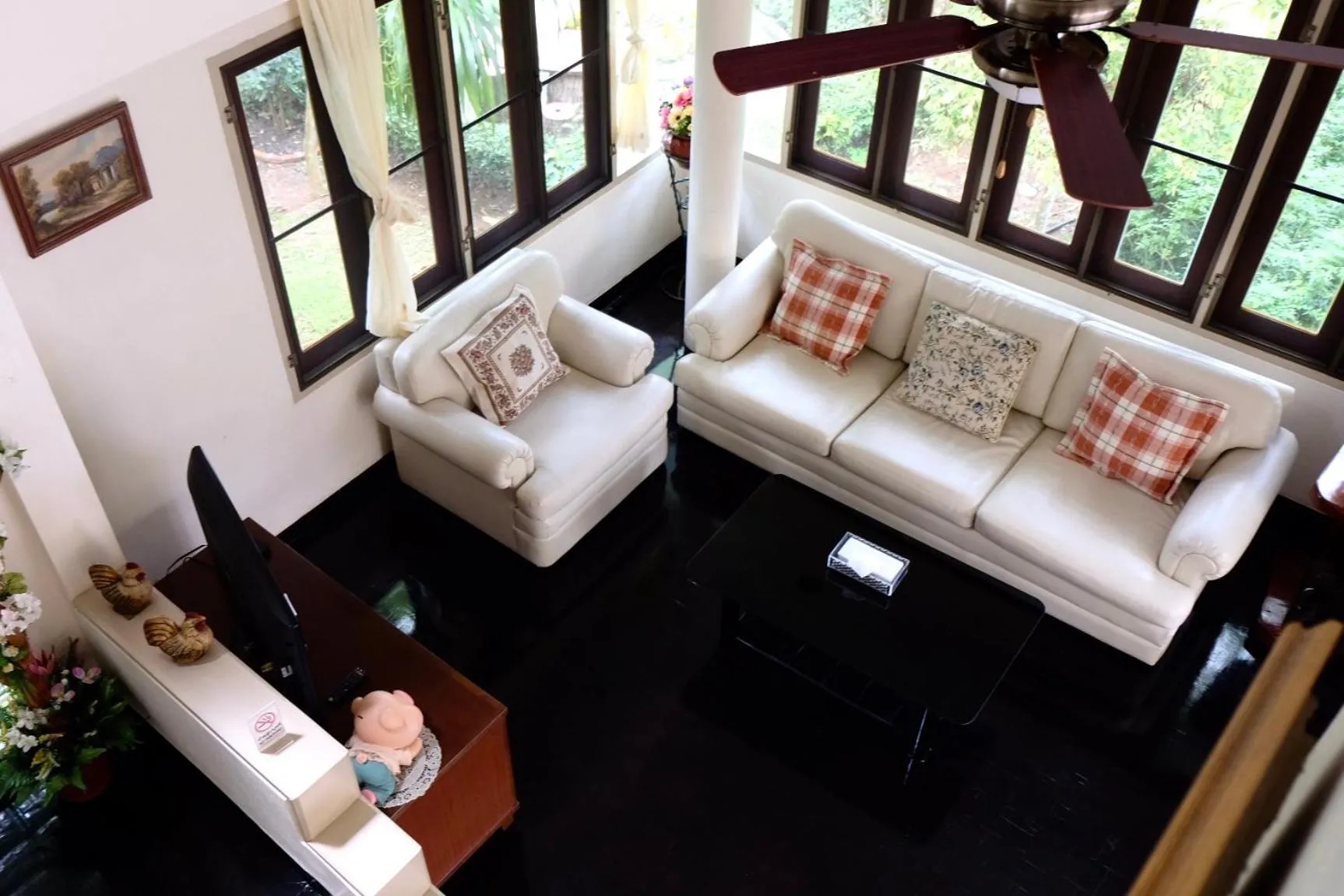 Living room in Moosiyard Hometel Khaoyai