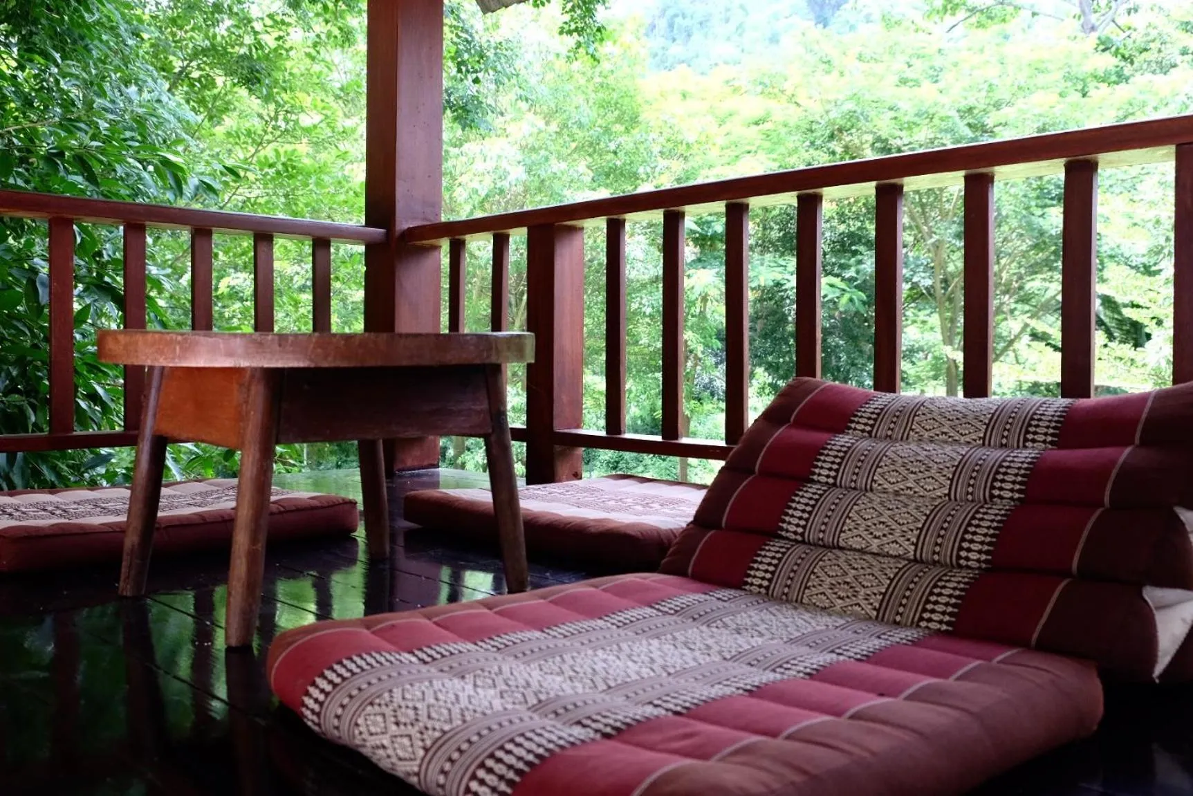 Balcony/Terrace in Moosiyard Hometel Khaoyai