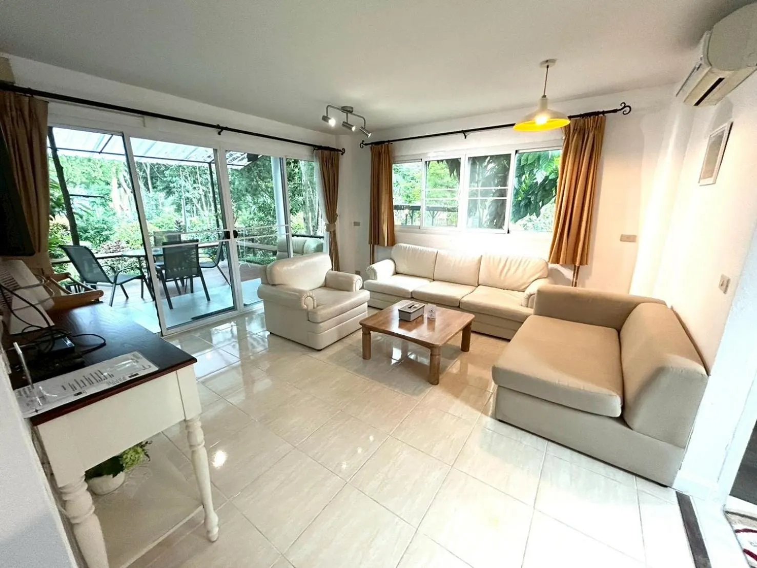 Living room in Moosiyard Hometel Khaoyai