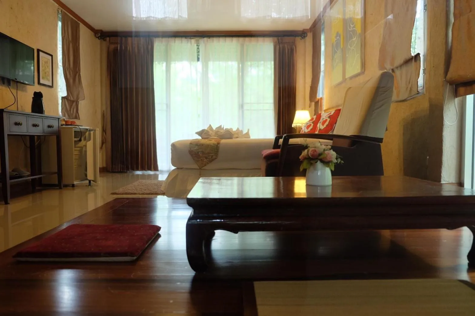 Living room in Moosiyard Hometel Khaoyai