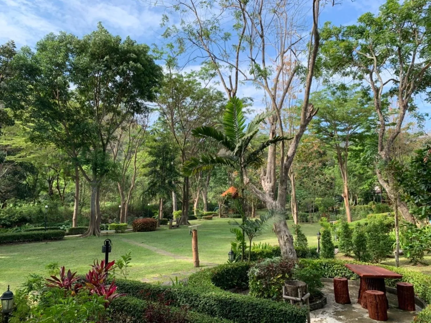 Garden in Moosiyard Hometel Khaoyai