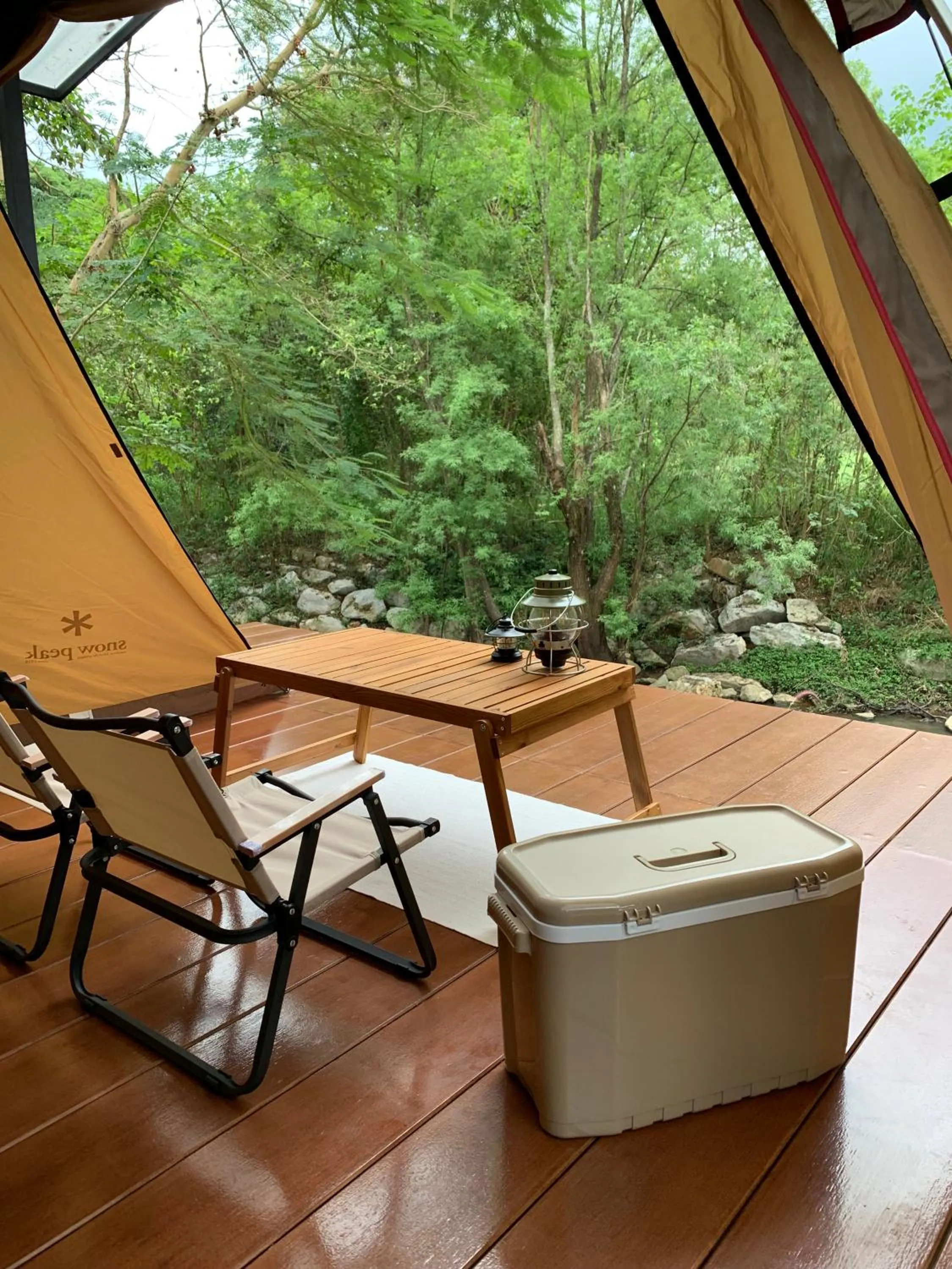 Garden view in Moosiyard Hometel Khaoyai