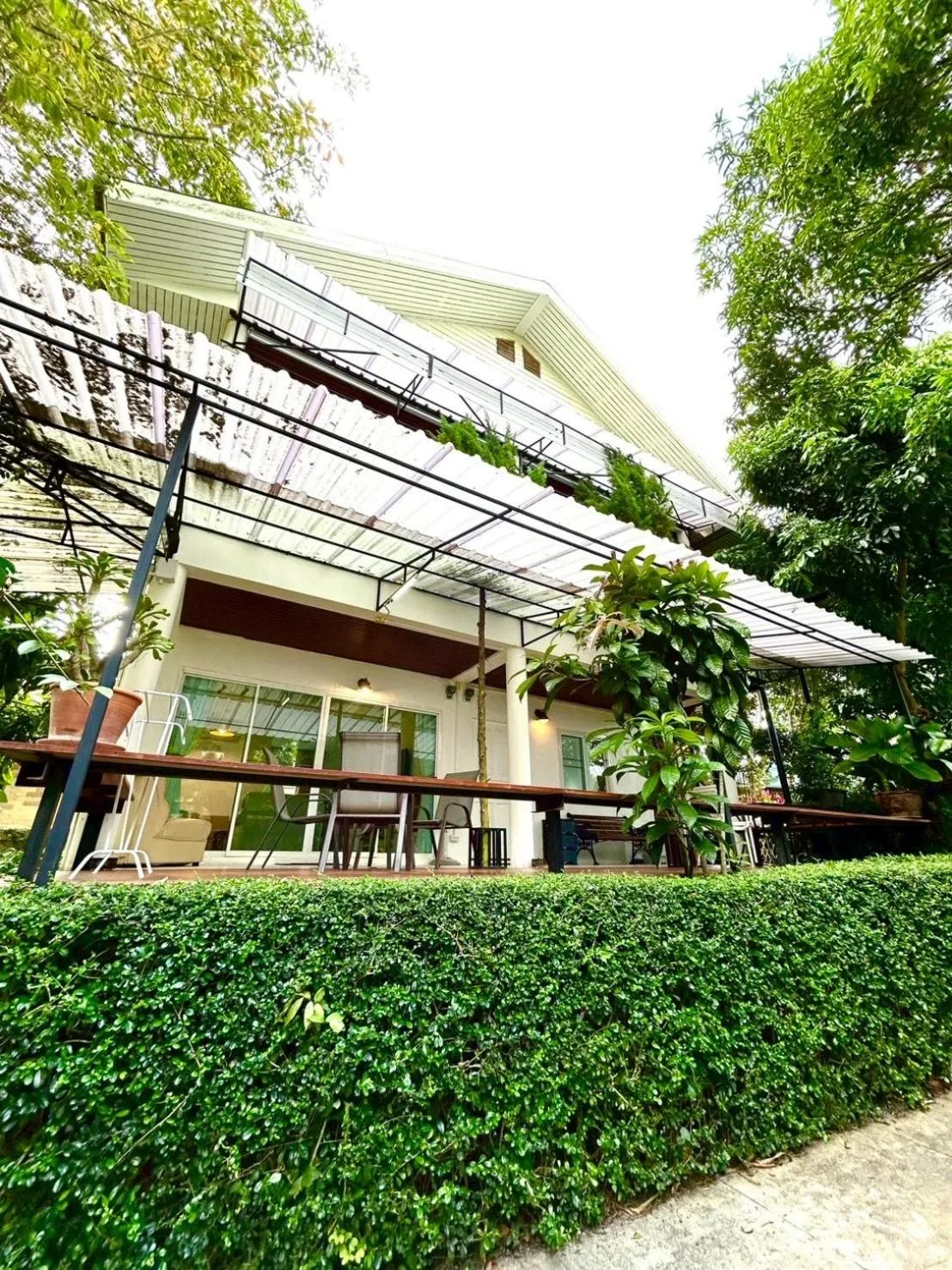 Balcony/Terrace in Moosiyard Hometel Khaoyai