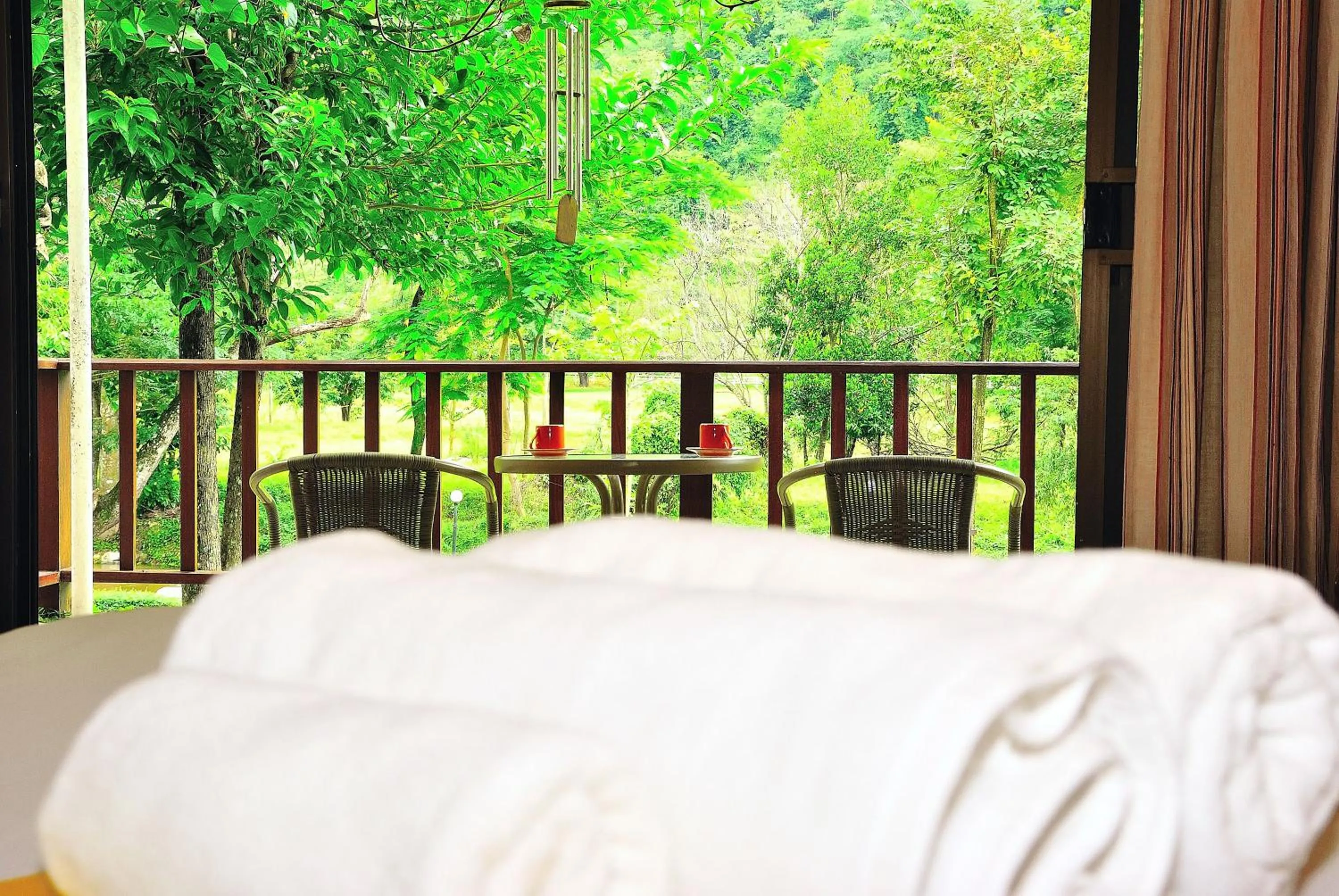 Area and facilities, Bed in Moosiyard Hometel Khaoyai