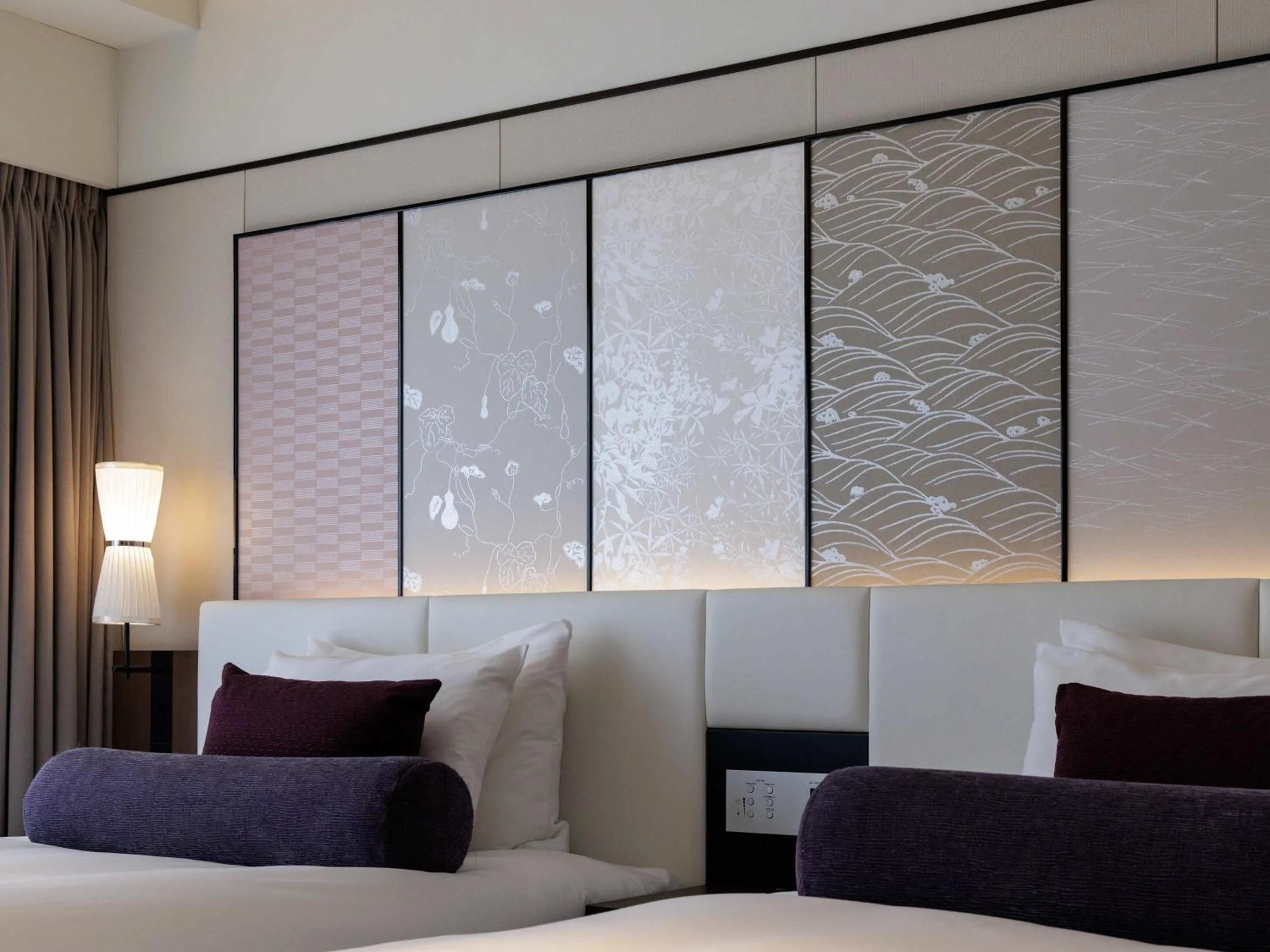 Bed in Solaria Nishitetsu Hotel Kyoto Premier