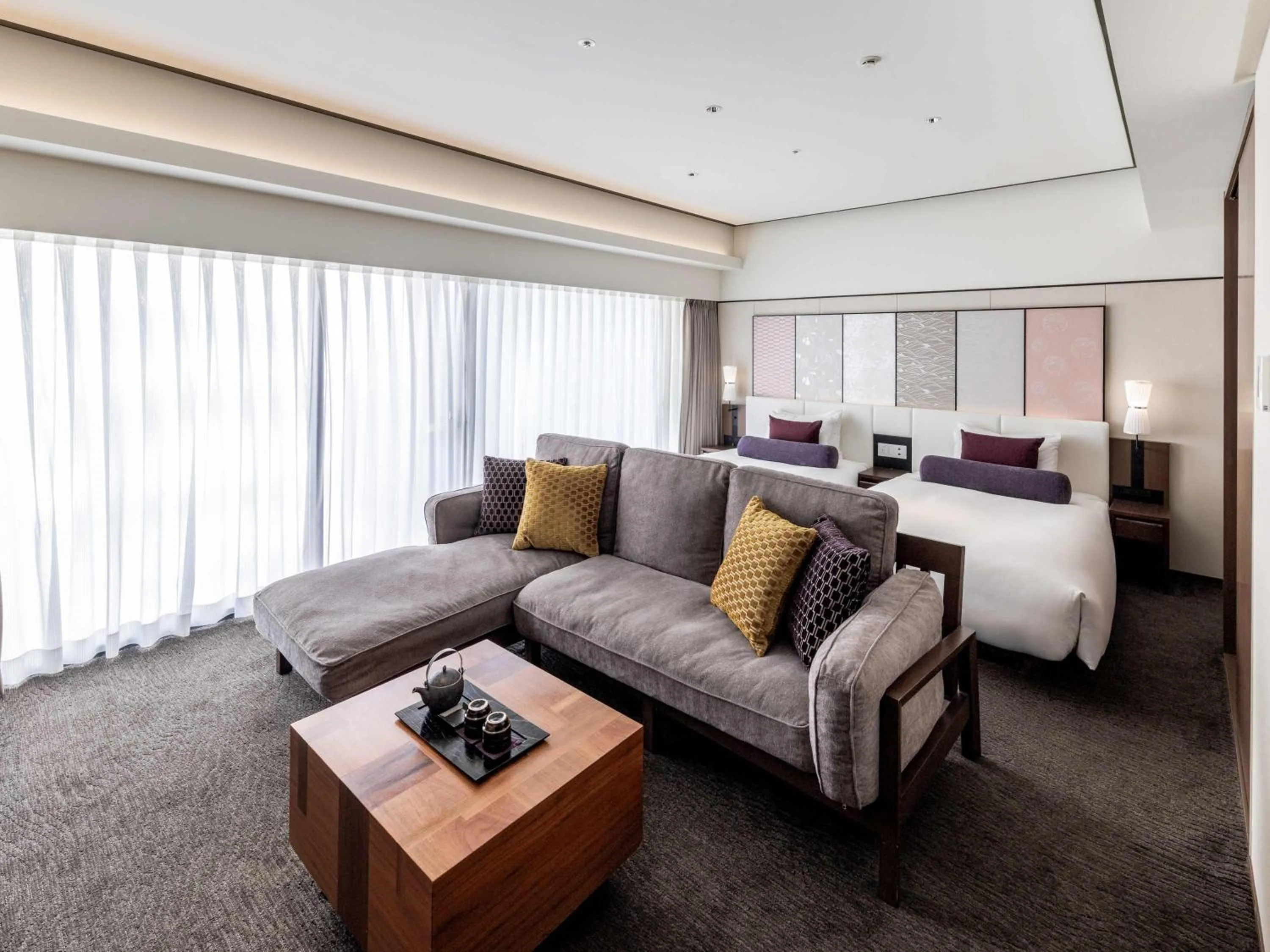 Photo of the whole room, Bed in Solaria Nishitetsu Hotel Kyoto Premier