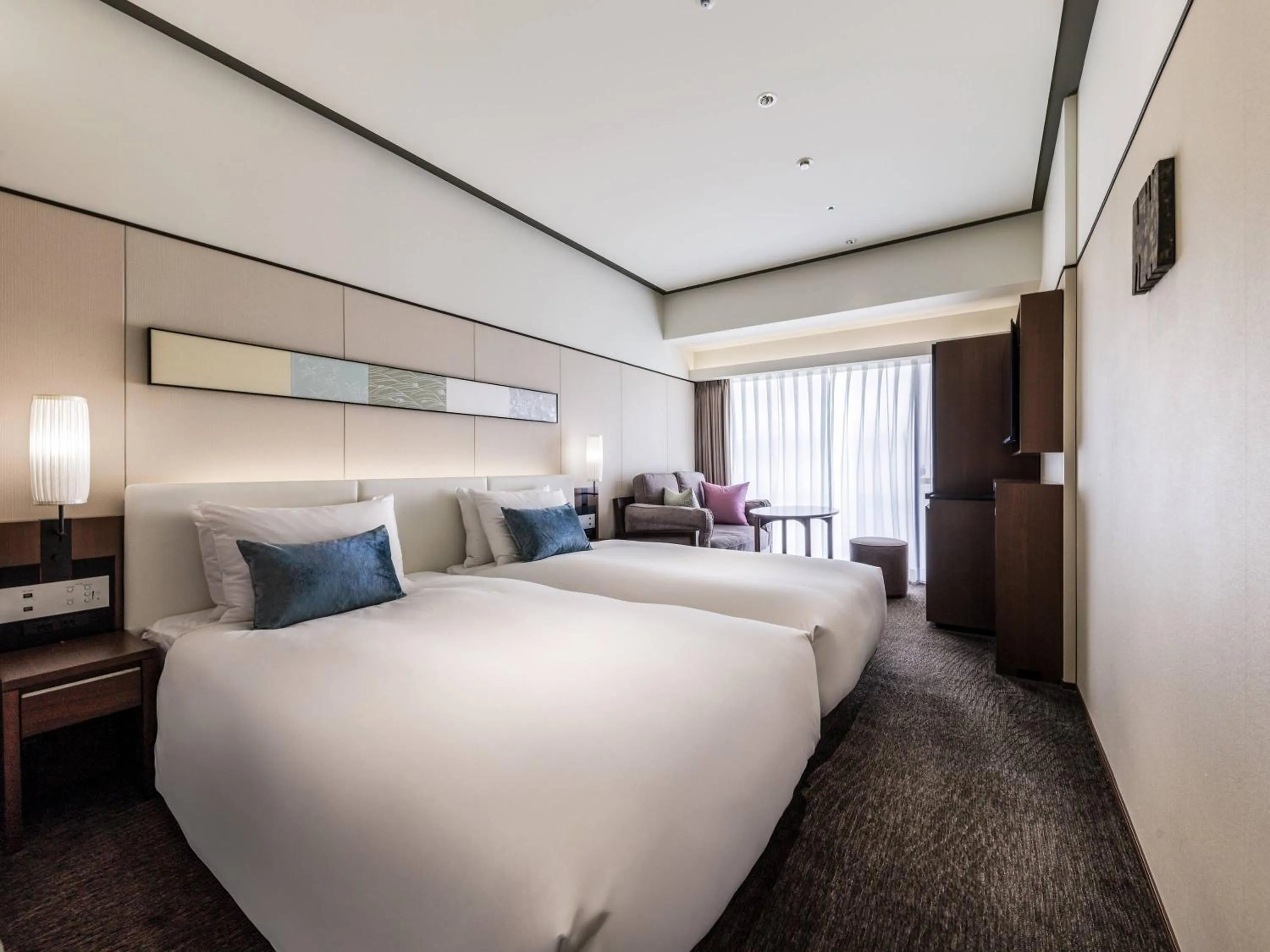 Bed in Solaria Nishitetsu Hotel Kyoto Premier