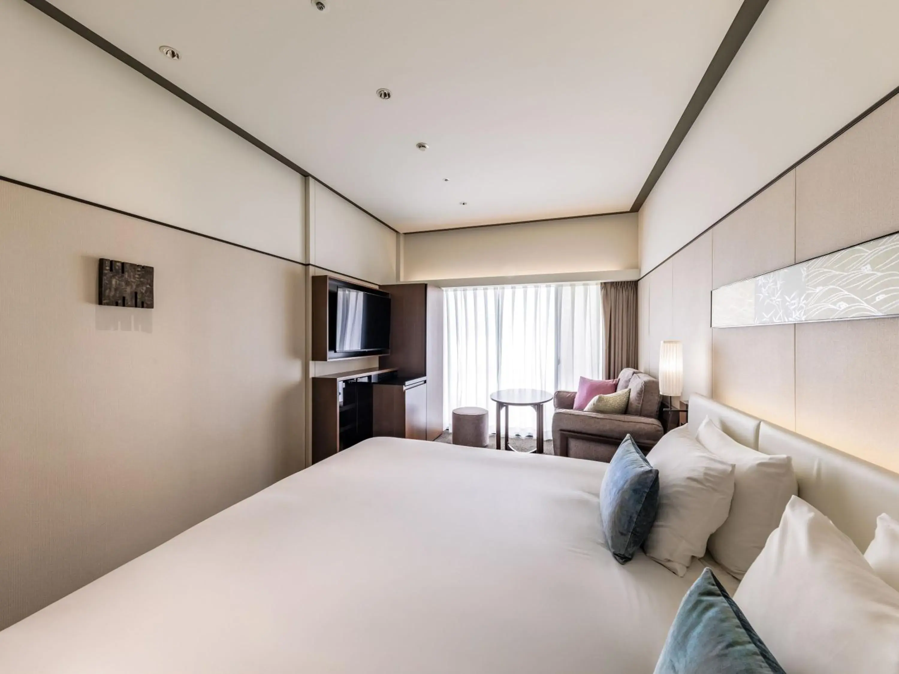 Bed in Solaria Nishitetsu Hotel Kyoto Premier Bed in Solaria Nishitetsu Hotel Kyoto Premier