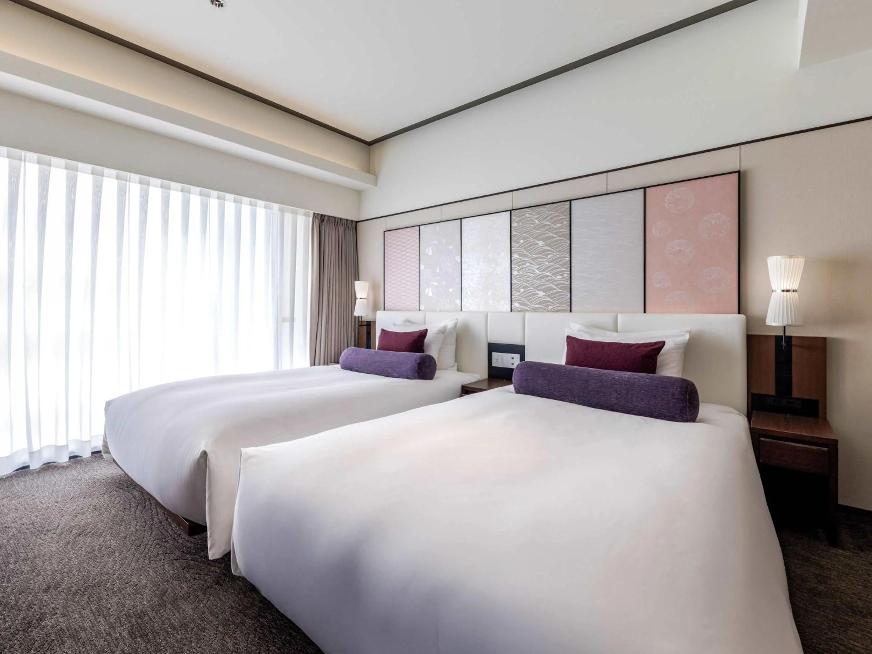 Bed in Solaria Nishitetsu Hotel Kyoto Premier