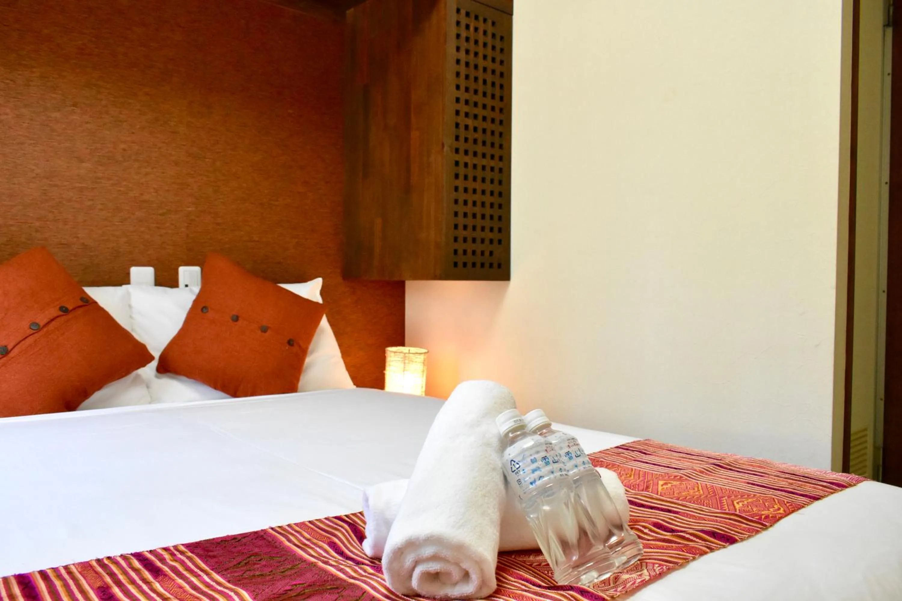 Bed in Mojo Lodge Hakuba