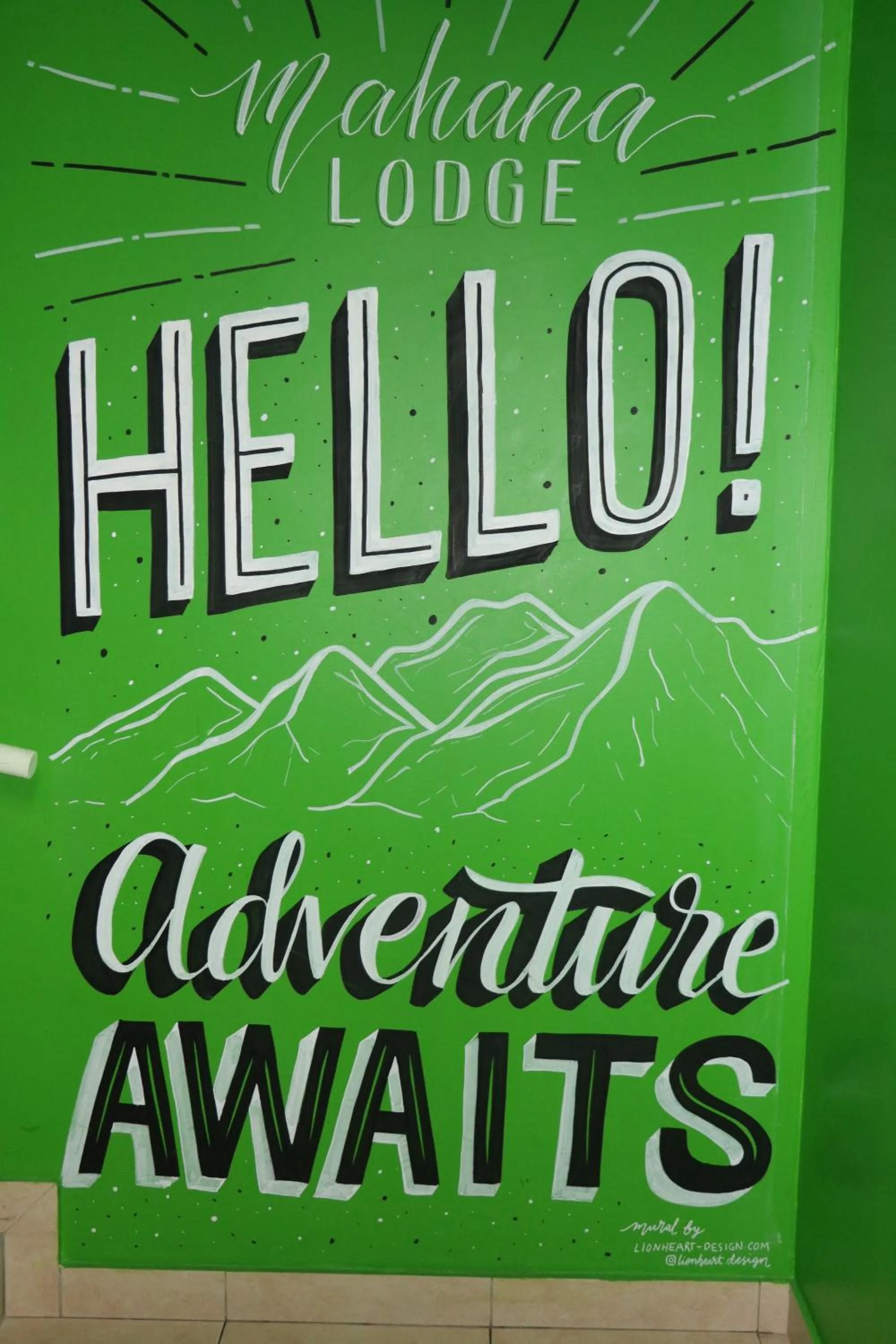 Property building in Mahana Lodge Hostel & Backpacker