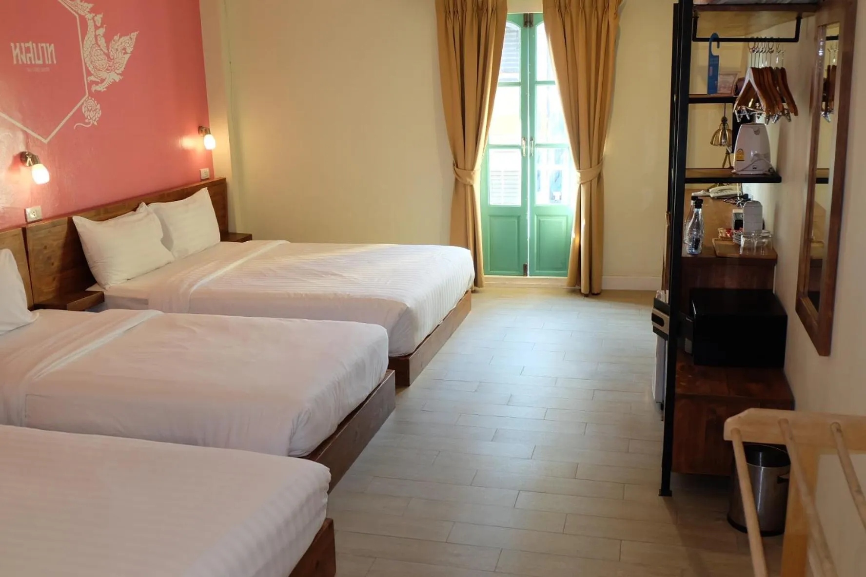 Bed in Siri Poshtel Bangkok