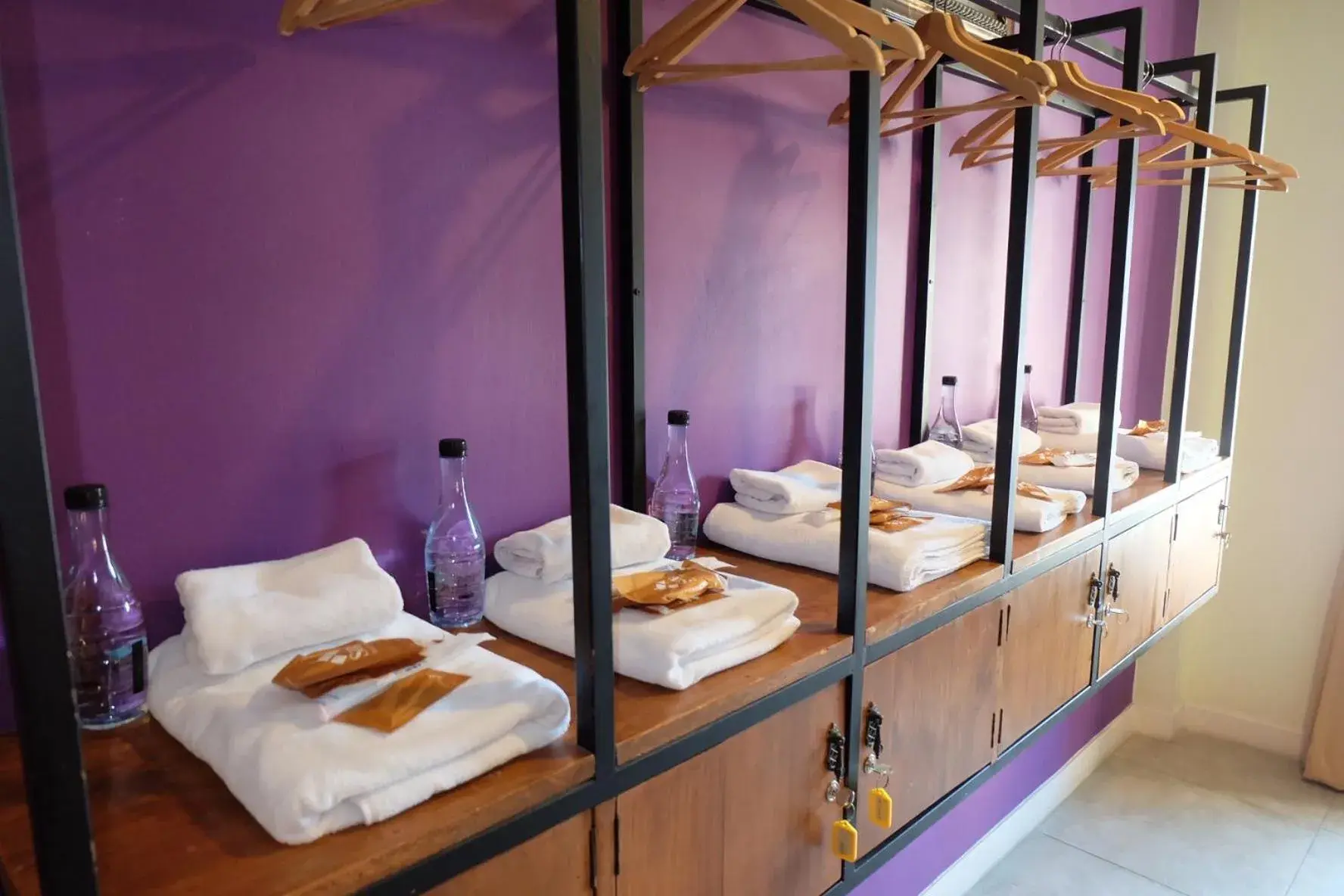 towels, Bed in Siri Poshtel Bangkok towels, Bed in Siri Poshtel Bangkok