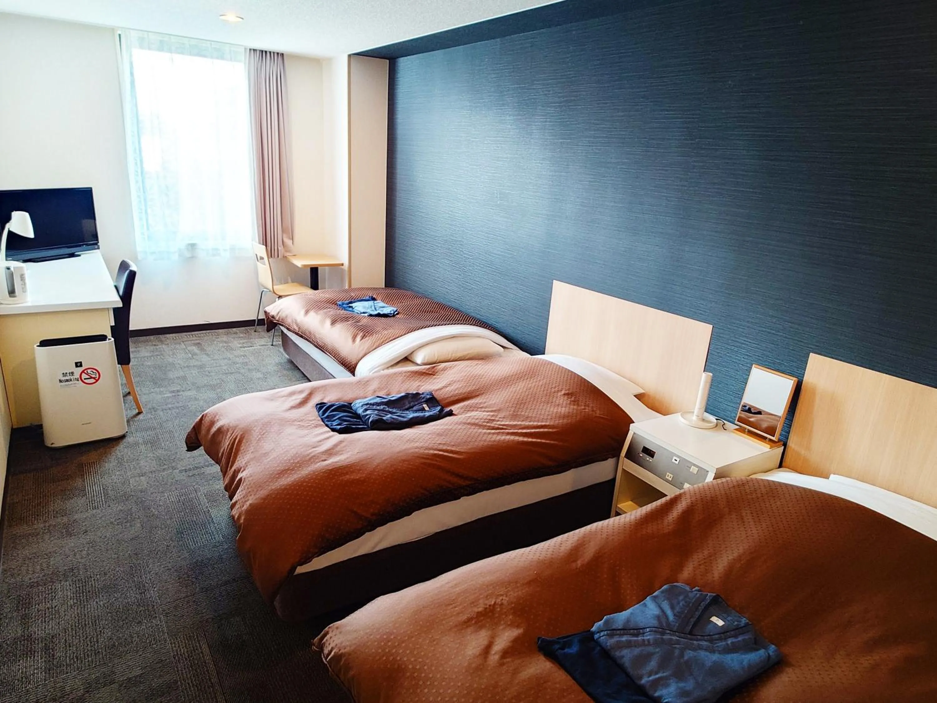 Bed in Takamatsu Century Hotel